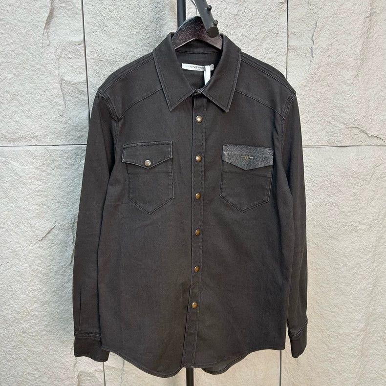 Givenchy Givenchy Black denim shirt size M Size US M / EU 48-50 / 2 - 1 Thumbnail