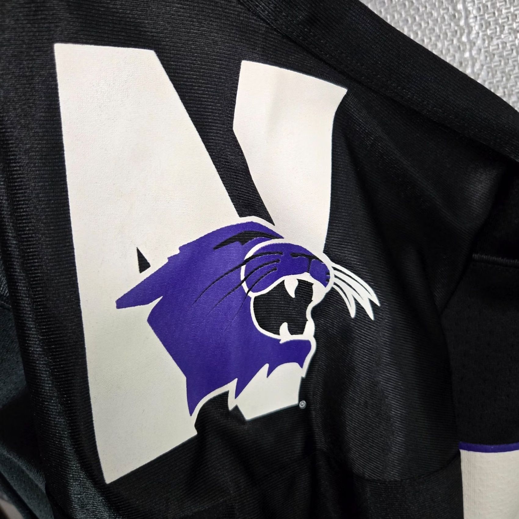 AUTRY Majestic Northwestern Darnell Autry Jersey Black Medium VTG 90s USA Football Shirt Mens Size US M / EU 48-50 / 2 - 5 Thumbnail
