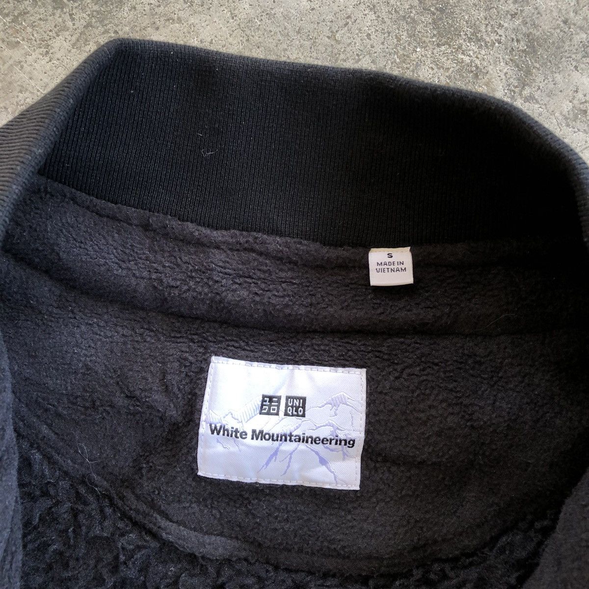 Japanese Brand × Uniqlo × White Mountaineering White Mountaineering x Uniqlo Oversized Fleece Jacket Size US S / EU 44-46 / 1 - 7 Thumbnail