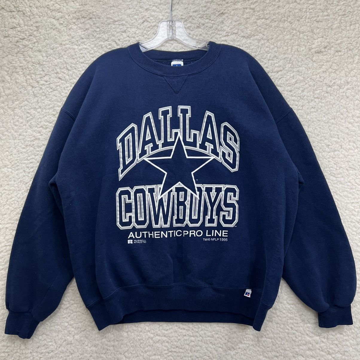 Russell Athletic Vintage Russell Athletic Dallas Cowboys Crewneck Sweatshirt Size US XL / EU 56 / 4 - 1 Thumbnail