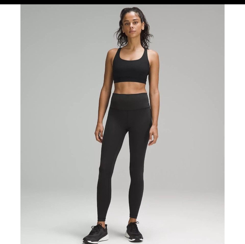 Lululemon Lululemon Wunder Train High-Rise Tight 28" Black Size 8 Size 30" / US 8 / IT 44 - 1 Thumbnail