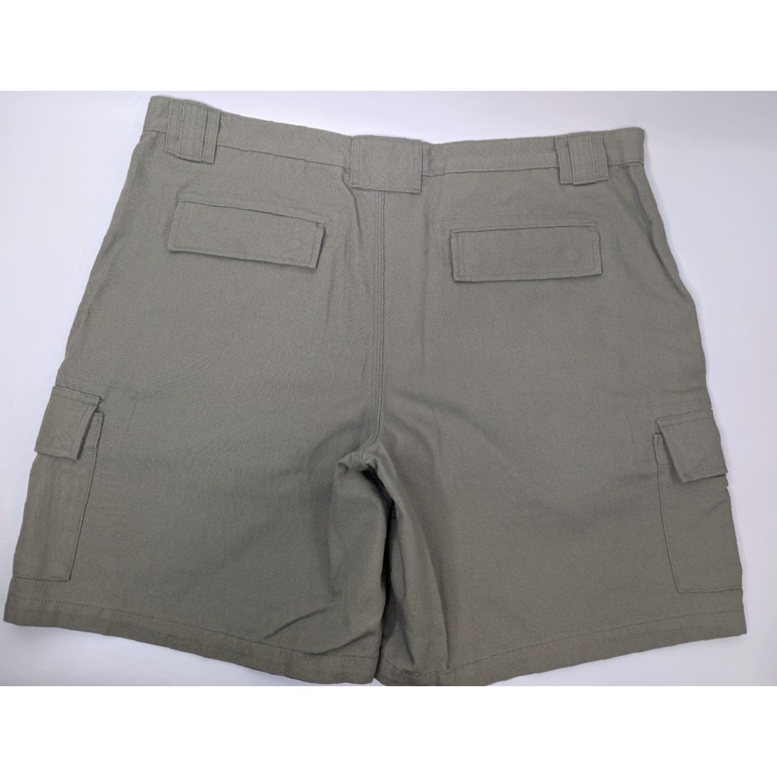 Duluth Trading Company Duluth Trading Mens Shorts 42 Green Cargo Pockets Canvas Lightweight? Heavyweight Workwear Size US 42 / EU 58 - 2 Thumbnail