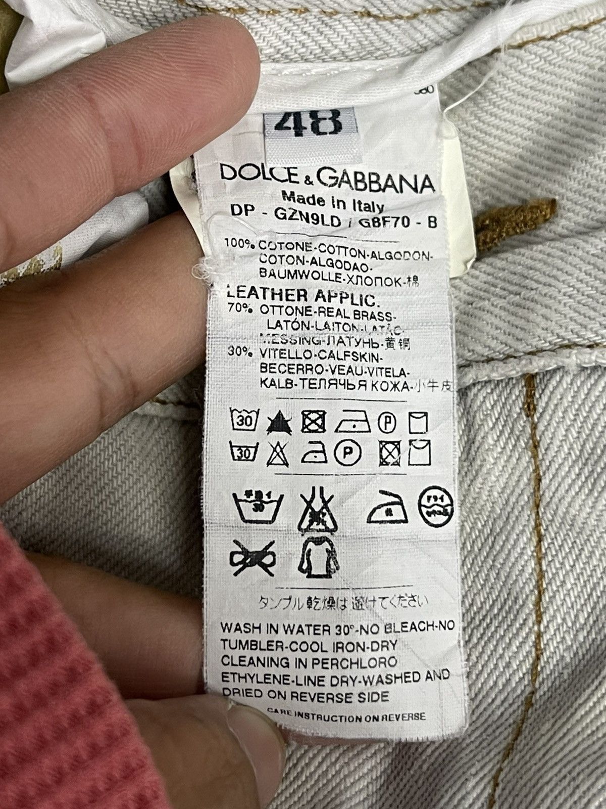 Dolce & Gabbana Dolce & Gabbana Distress Short Denim Size US 34 / EU 50 - 19 Thumbnail