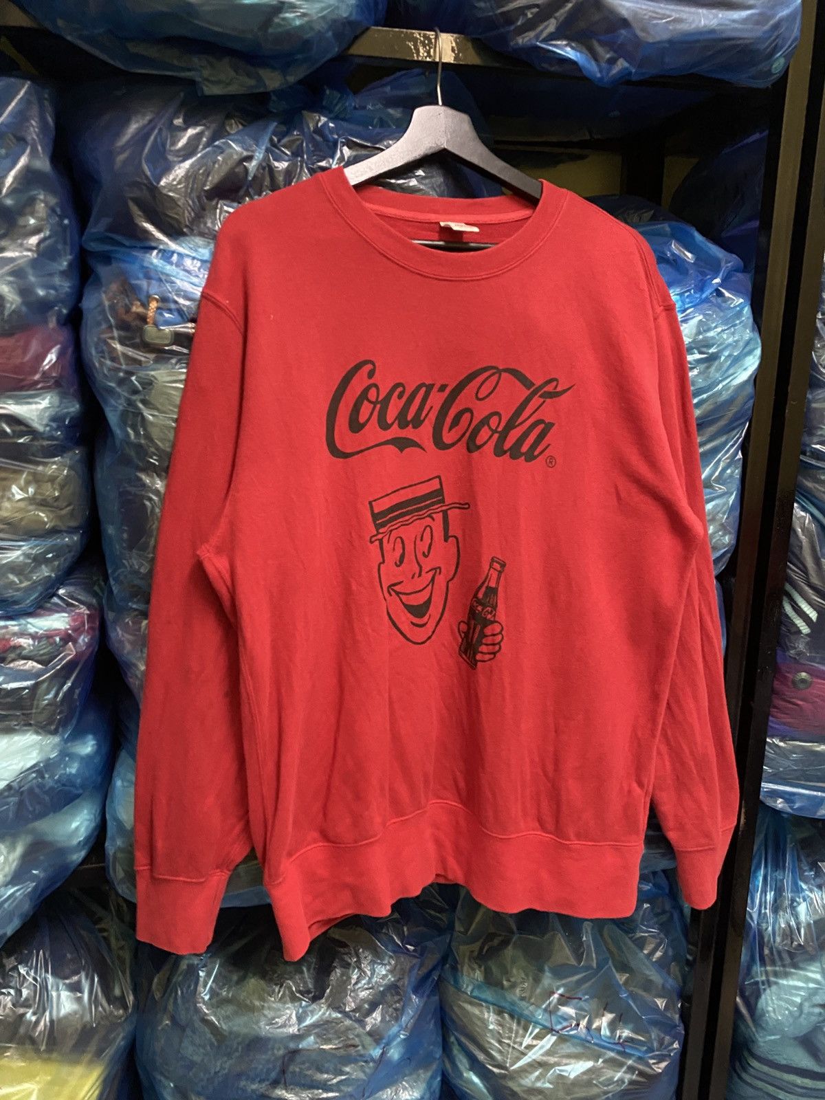 Coca Cola VINTAGE UNIQLO COCA COLA SWEATSHIRT Size US L / EU 52-54 / 3 - 3 Thumbnail