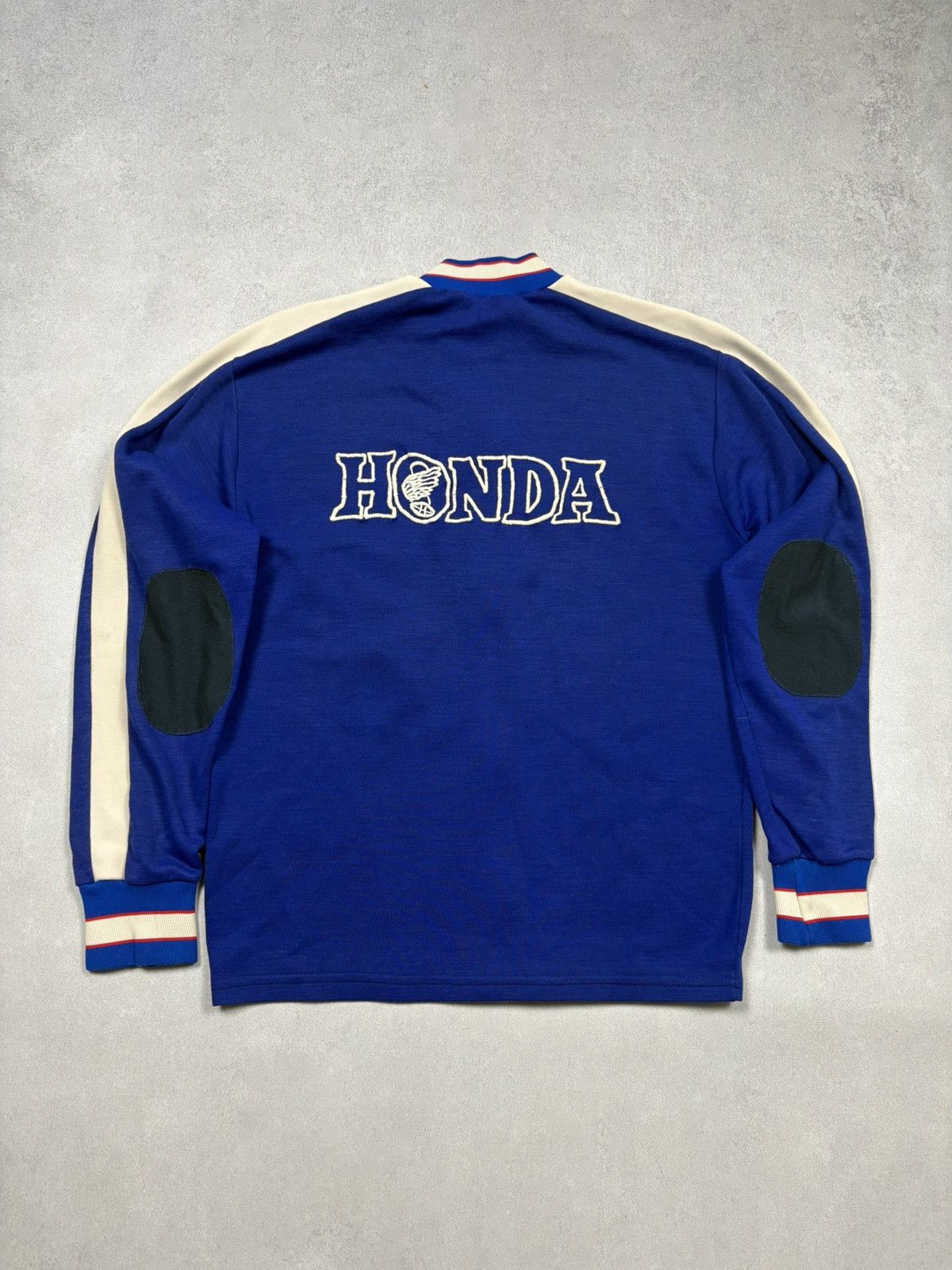 Vintage Vintage 80s Honda Racing Track Y2K Jacket Embroidered Logo Size US S / EU 44-46 / 1 - 1 Thumbnail