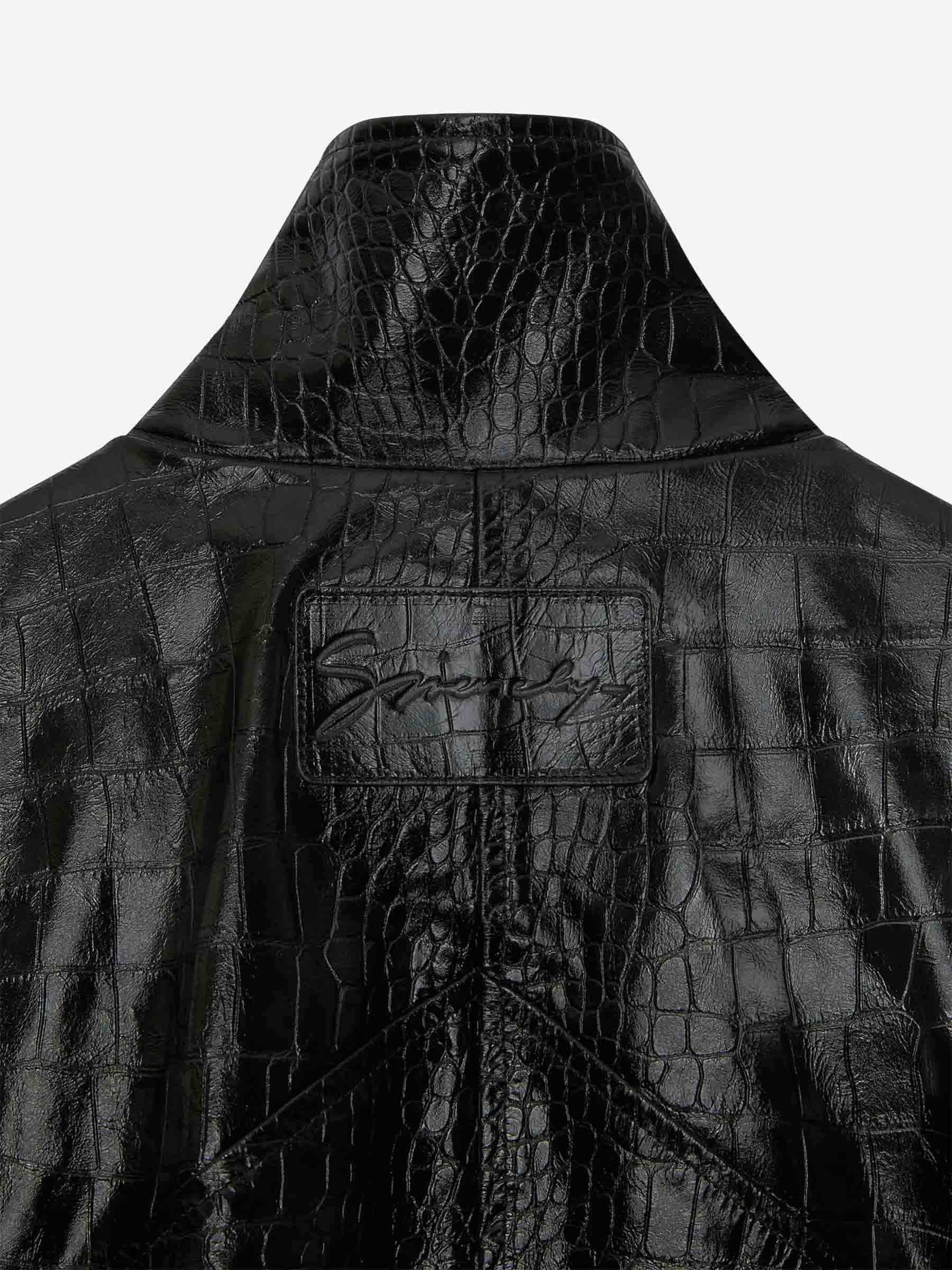Givenchy o1w1db10326 Perfecto Leather Military Jacket in Black Size XS / US 0-2 / IT 36-38 - 3 Thumbnail