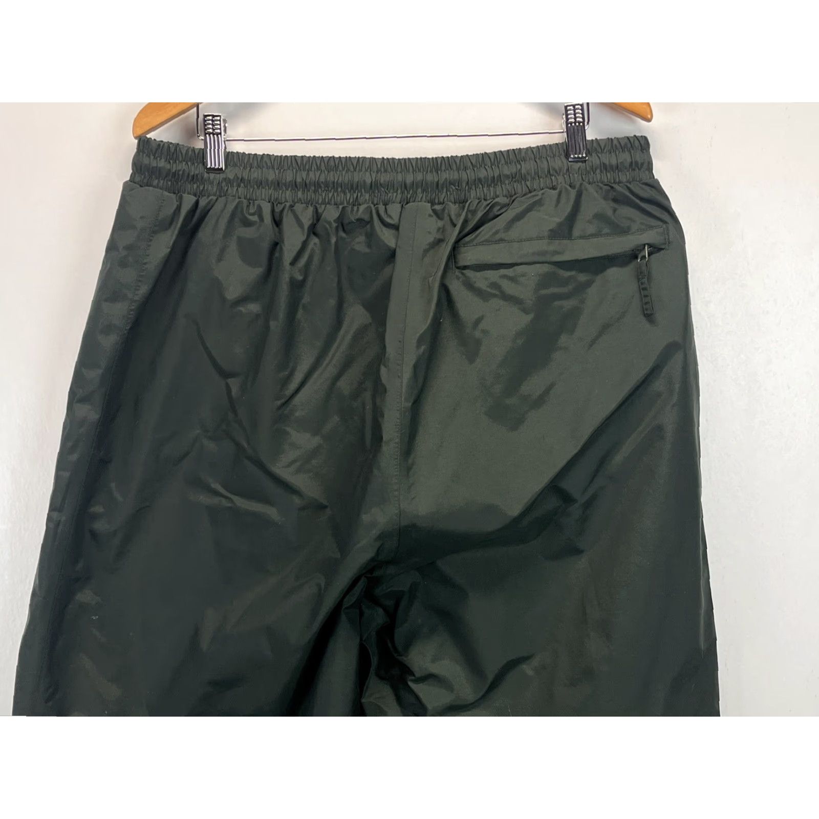 Vintage Cabela’s Forest Green Nylon Pants XL Tall GUC Rain Elastic Waist Pull-on Unisex Adults Pants Size US 36 / EU 52 - 4 Thumbnail