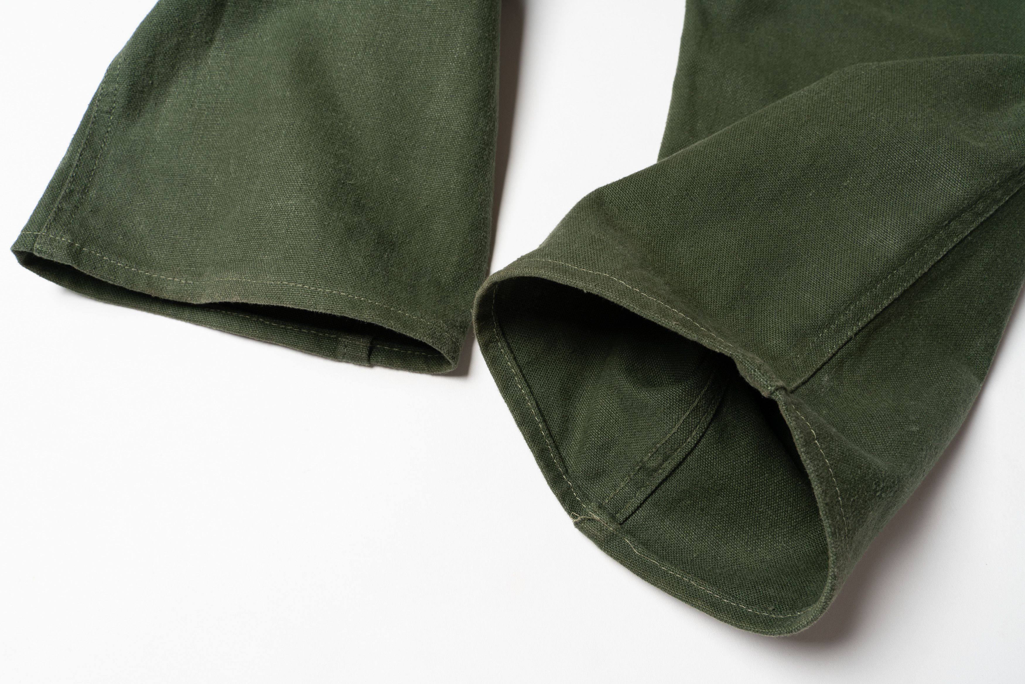 Taylor Stitch 🔵TAYLOR STITCH The Camp Pant Heather Olive Twill Size US 31 - 14 Thumbnail