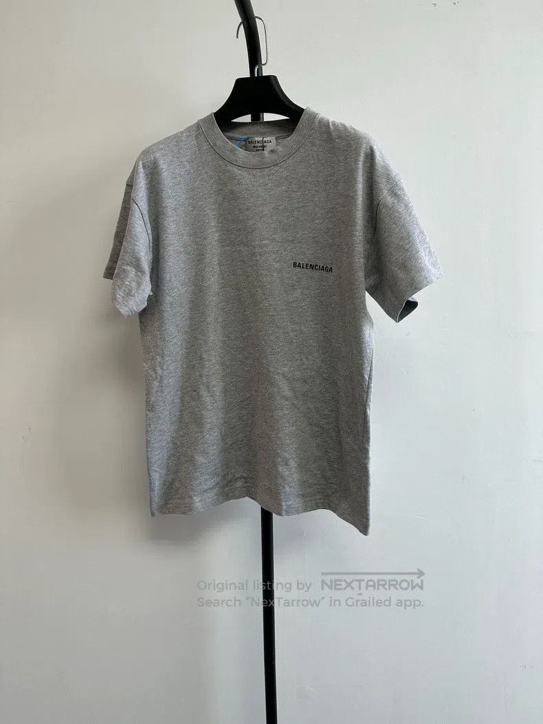 Balenciaga Balenciaga Vintage Printed Short Sleeve T-Shirt Gray Size US XS / EU 42 / 0 - 1 Thumbnail