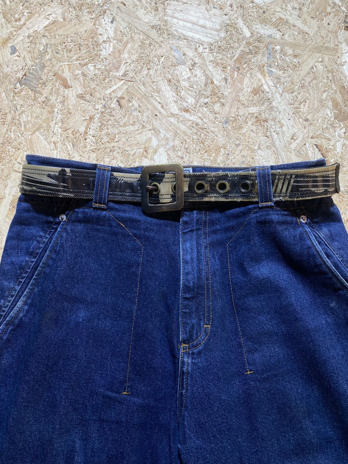 Final Home Vintage Final Home Camouflage Canvas Belt Size ONE SIZE - 8 Thumbnail