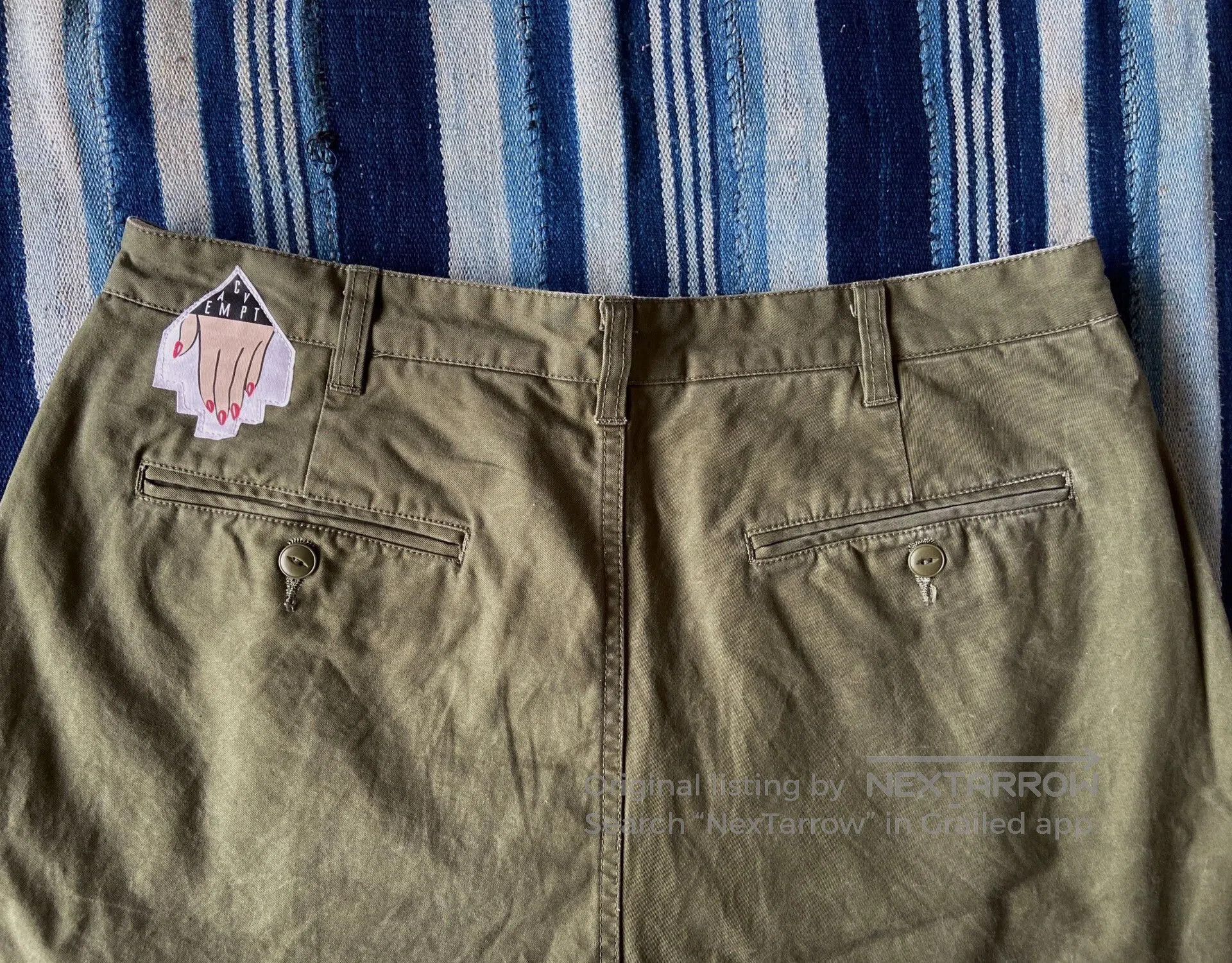 Cav Empt Balenciaga Plaid Wide-Leg Trousers. Size US 30 / EU 46 - 4 Thumbnail