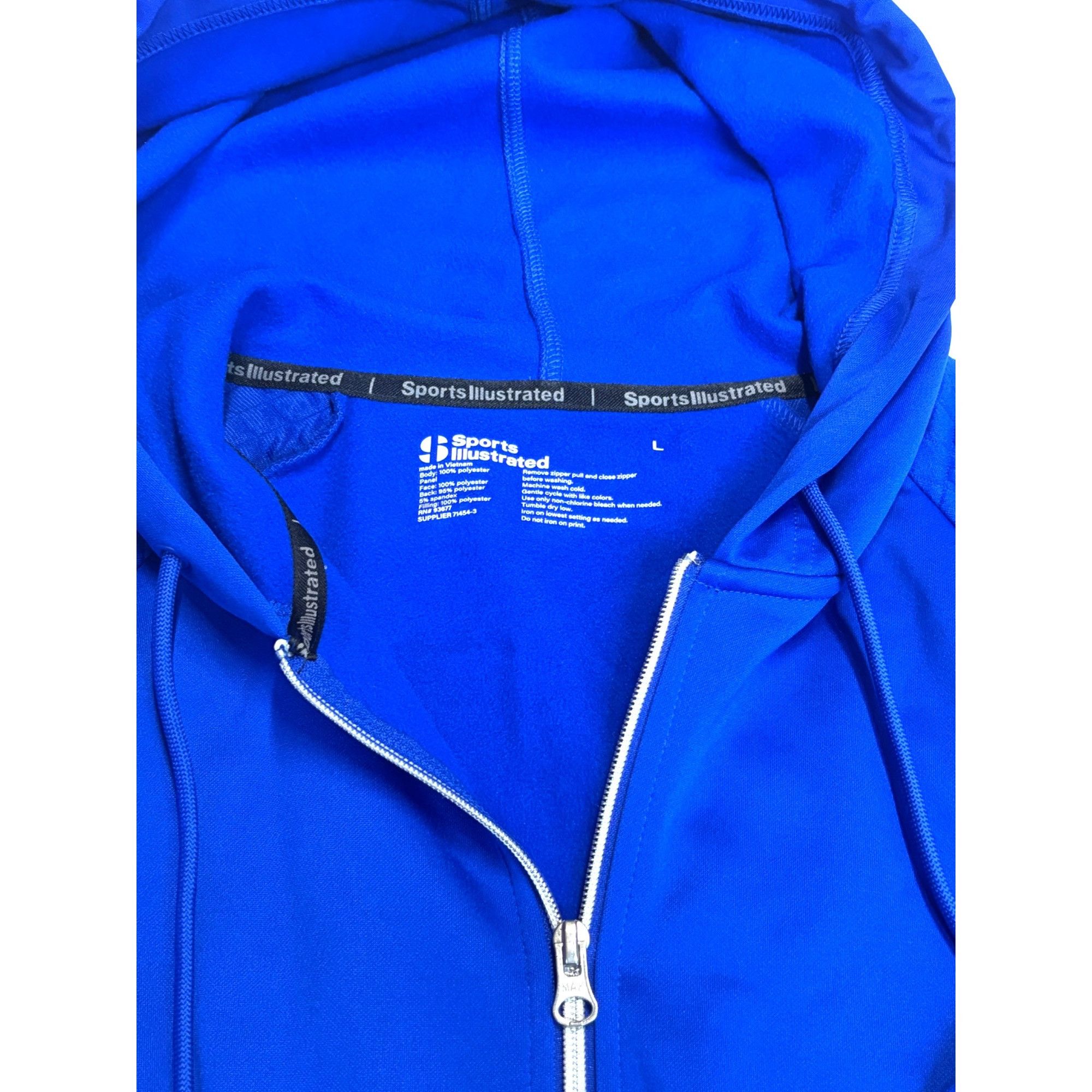 Other Sport Illustrated Men’s Hooded Athletic Jacket, Size L, Sapp Size US L / EU 52-54 / 3 - 6 Thumbnail