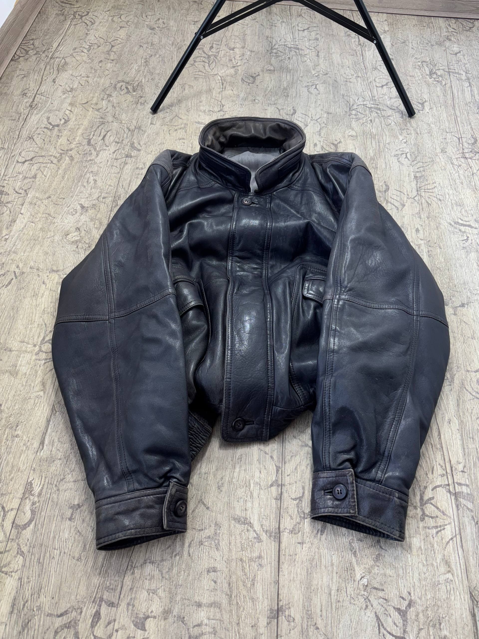 Hysteric Glamour VTG Baleniaga Kapital Style Leather Heavy Leather Jacket Size US XL / EU 56 / 4 - 2 Thumbnail