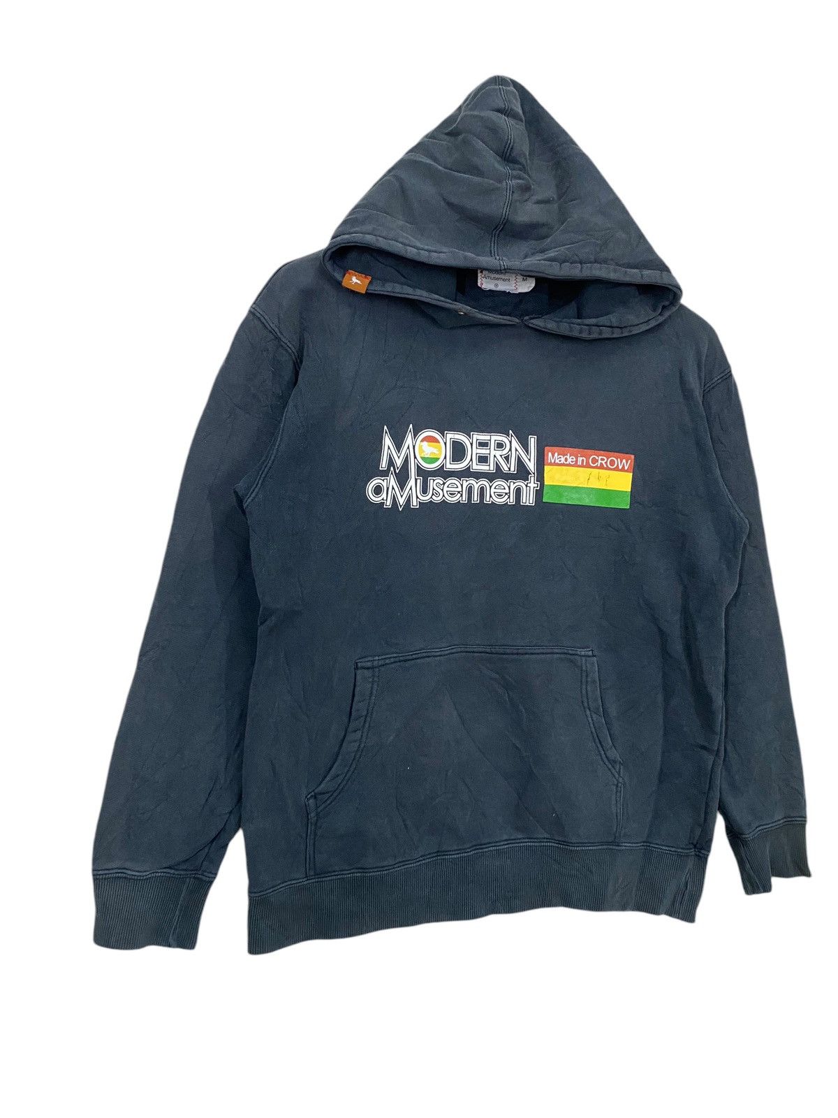 Japanese Brand × Modern Amusement Modern amusement hoodie rasta sun faded style very rare Size US M / EU 48-50 / 2 - 3 Thumbnail