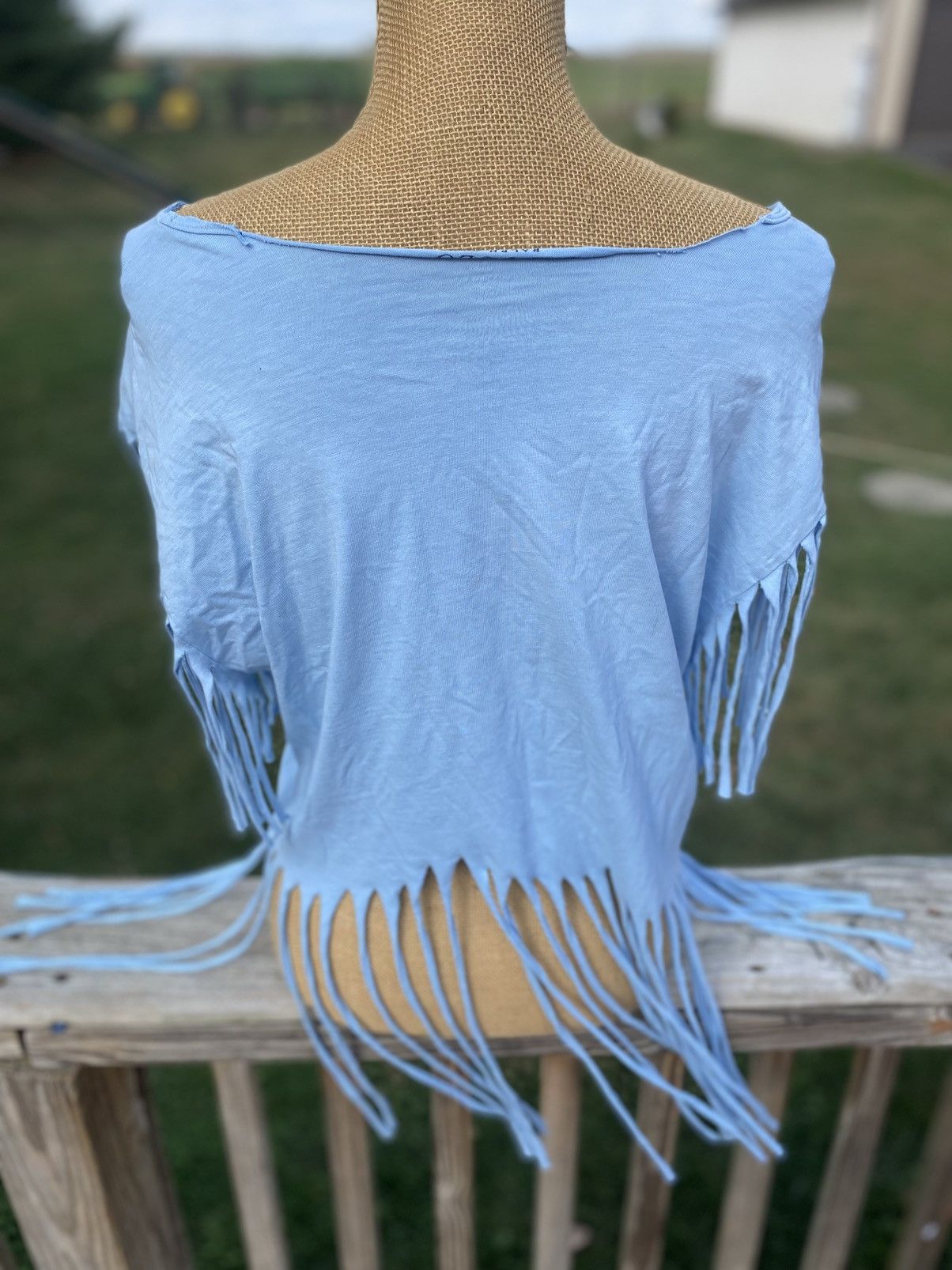 Polo Ralph Lauren Handcrafted Polo RL Fringe Festival Cutoff Tee Size XL Size XL / US 12-14 / IT 48-50 - 7 Thumbnail