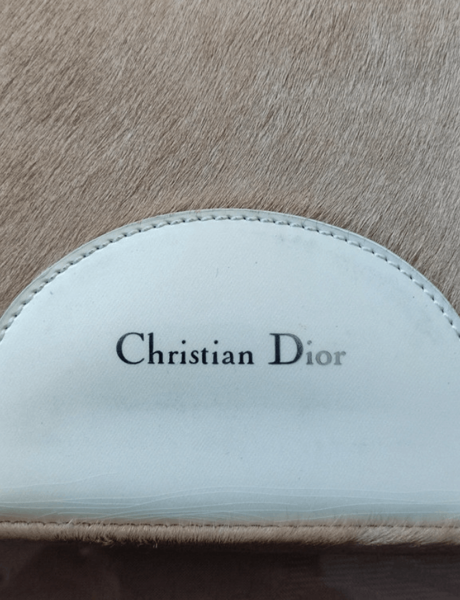 Dior × Leather Dior Bag Malice Saddle Shoulder Hodo Fur Era Galliano EX0031 Size ONE SIZE - 16 Thumbnail