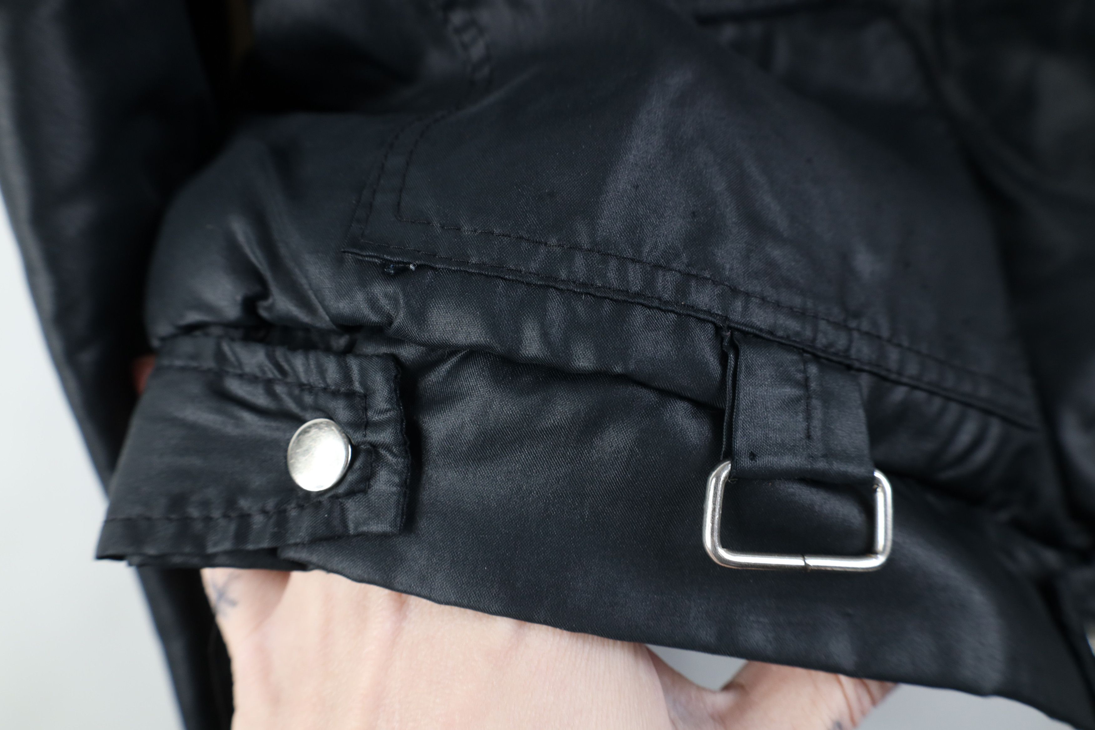 Vintage Vintage 70s Streetwear Micro Puffer Bomber Jacket Black USA Size US L / EU 52-54 / 3 - 8 Thumbnail