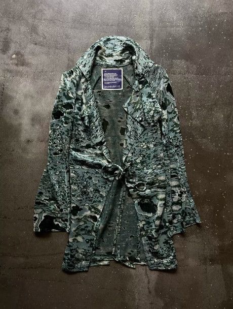 Beauty Beast Beauty:Beast 1990s Psychedelic Print Cardigan Size M / US 6-8 / IT 42-44 - 1 Thumbnail
