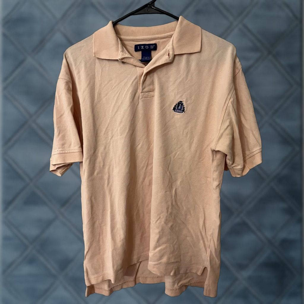 Izod IZOD Golf Polo Shirt Men's Small Solid Orange Casual Classic Size US S / EU 44-46 / 1 - 1 Thumbnail