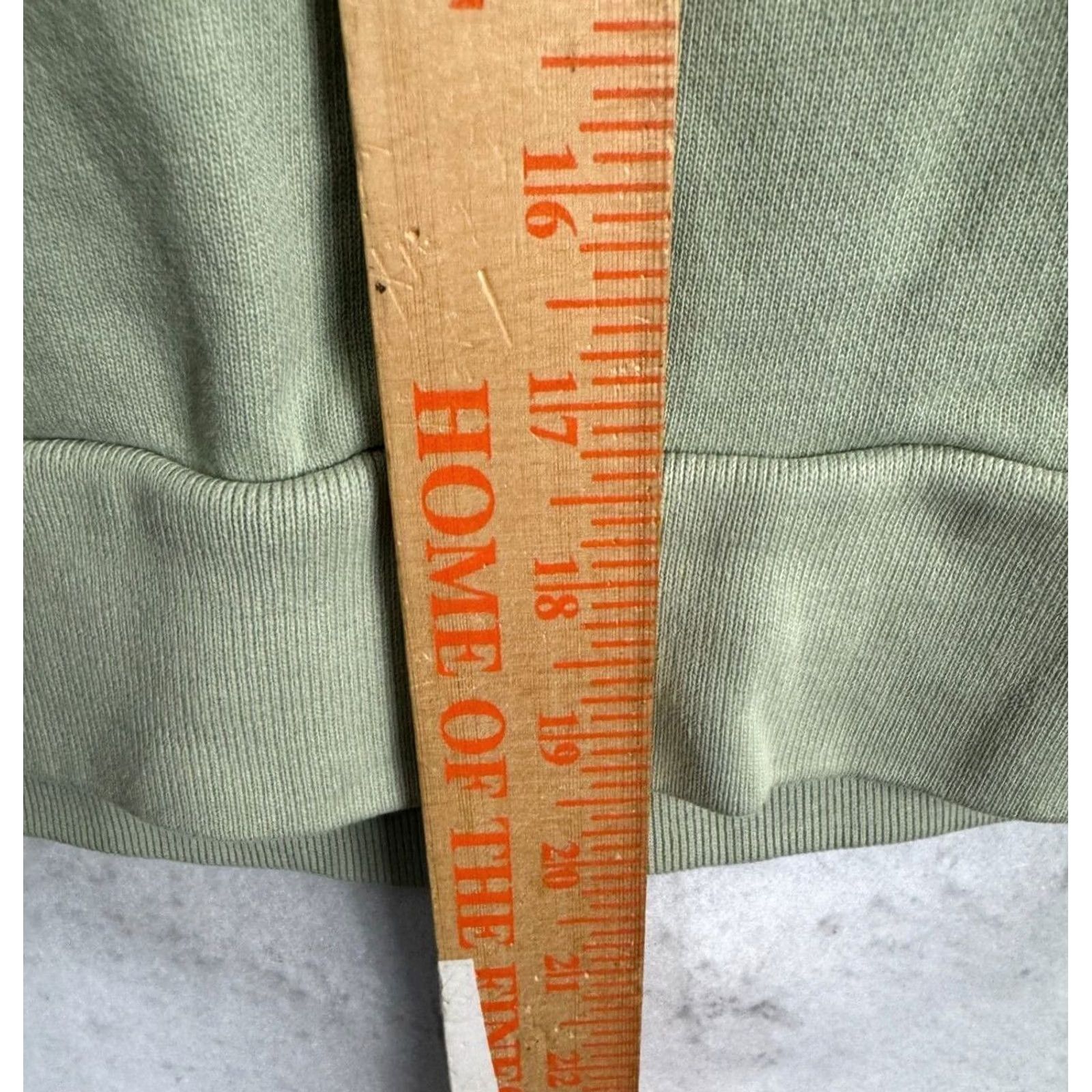 Everlane Everlane Organic Cotton Track Jacket Women XXS Green Long Sleeve Sweatshirt Size XXS / US 00 / IT 34 - 6 Thumbnail