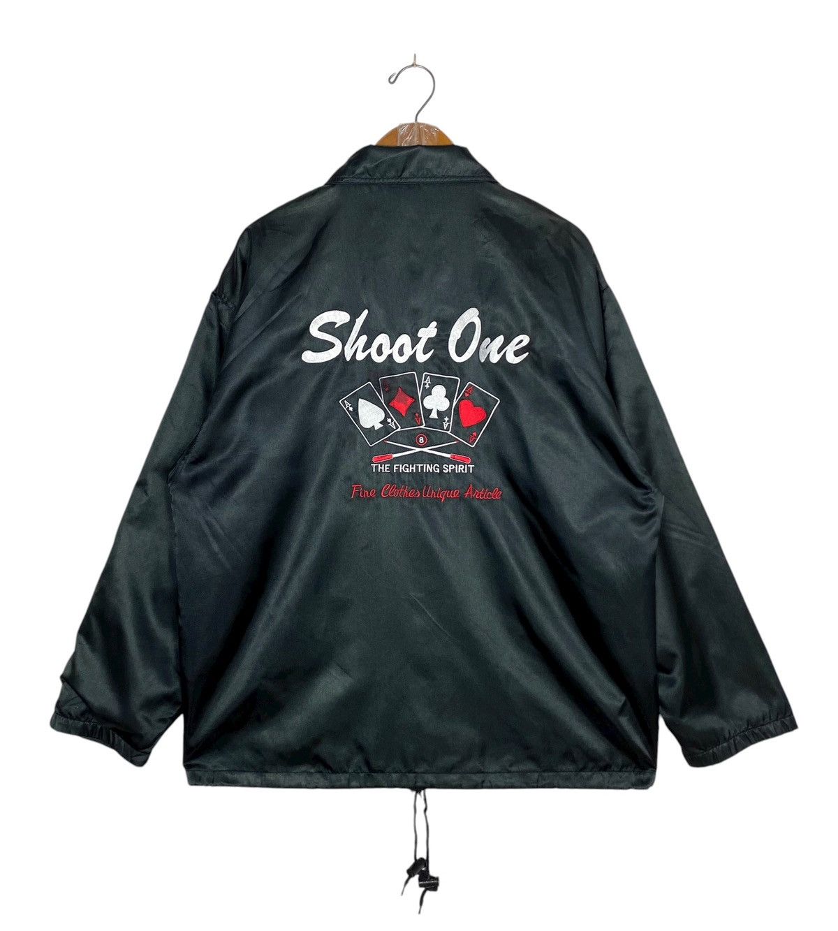 Japanese Brand Shoot One The Fighting Spirit Jacket Embroidery Big Logo Size US L / EU 52-54 / 3 - 1 Thumbnail