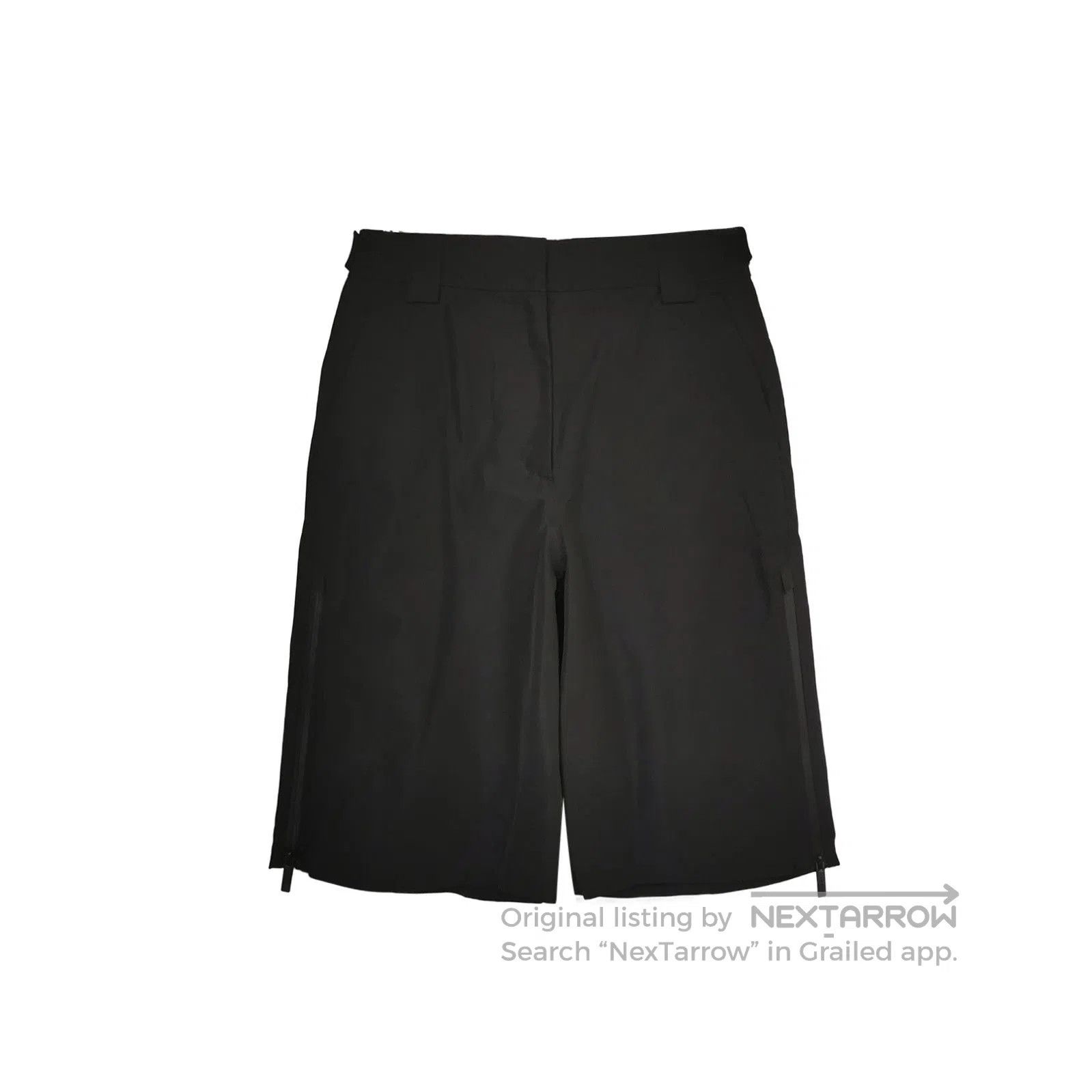 Prada Prada Logo Black Shorts . Size 23" - 1 Thumbnail