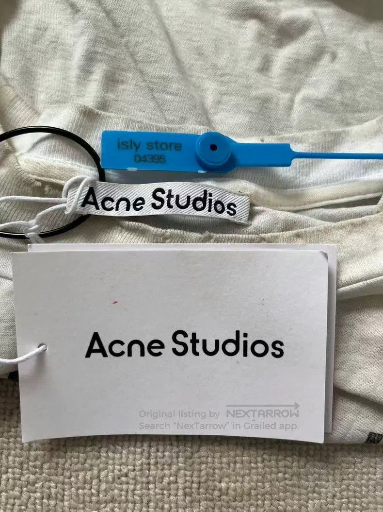 Acne Studios Acne Studios 1996 series letter logo distressed print long Size XS / US 0-2 / IT 36-38 - 5 Thumbnail