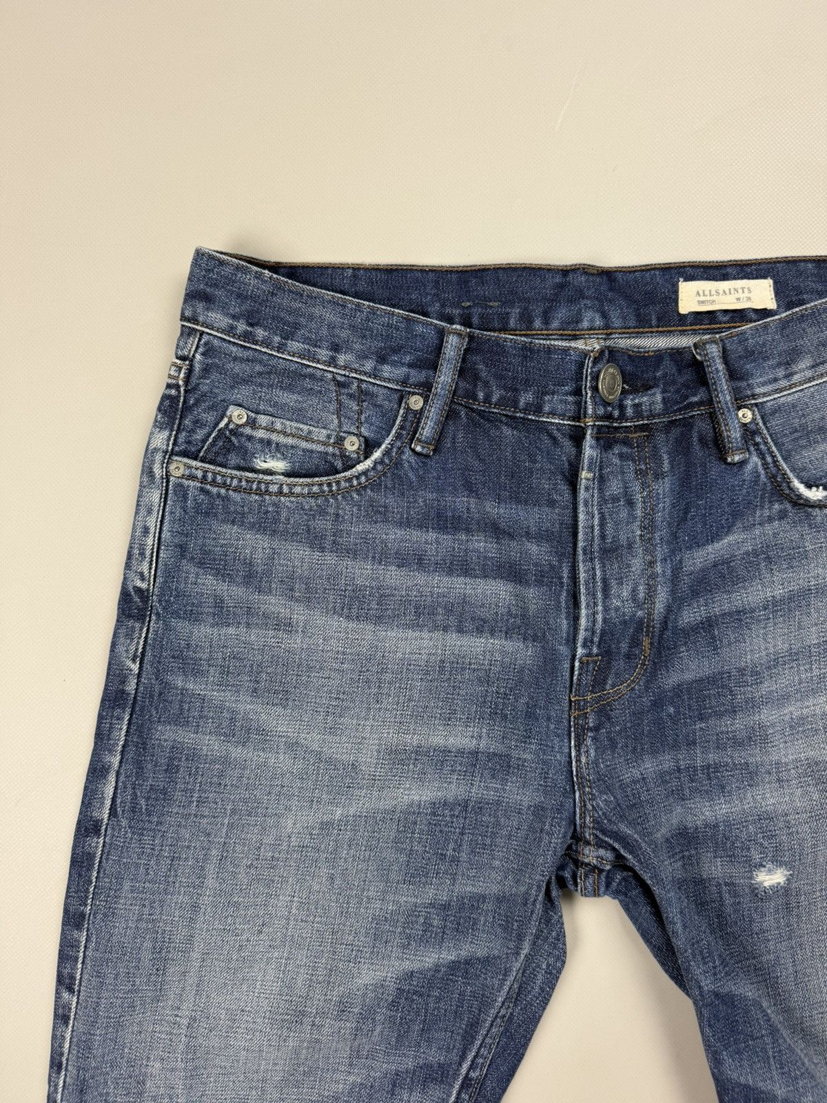 Allsaints Allsaints Horton Switch Men’s Denim Shorts Size 30 / S Size US 30 / EU 46 - 7 Thumbnail