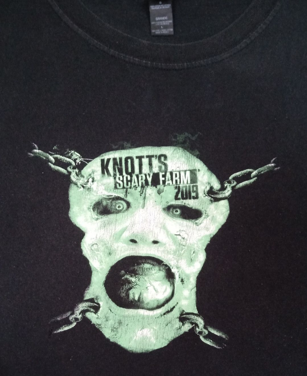 Expert Horror Knott's Scary Farm 2019 T-shirt Size US L / EU 52-54 / 3 - 4 Thumbnail