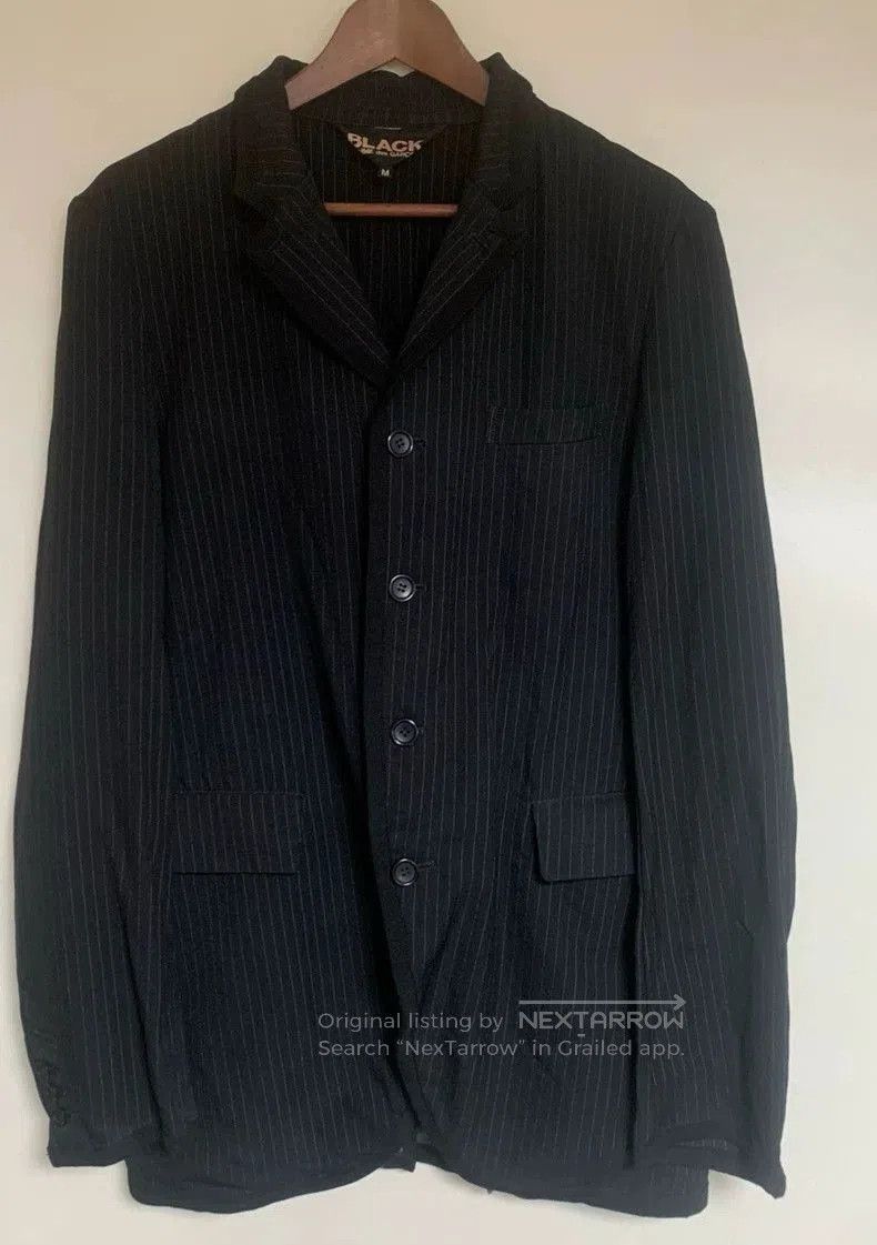 Comme des Garcons Comme des Garçons Black Plaid Blazer M. Size US M / EU 48-50 / 2 - 1 Thumbnail