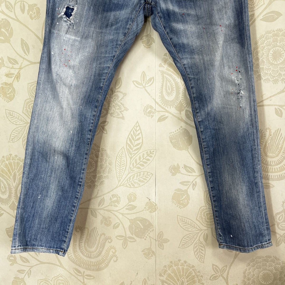 Dsquared2 DSquared2 Distressed Painters Denim Made In Italy Jeans Size US 32 / EU 48 - 9 Thumbnail