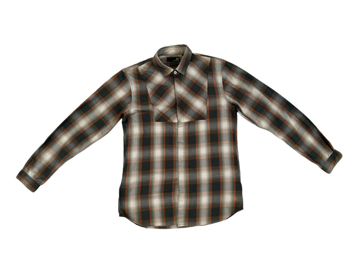 Undercover × Uniqlo Undercover X Uniqlo Shadows Plaid Flannel Shirt Size US S / EU 44-46 / 1 - 1 Thumbnail