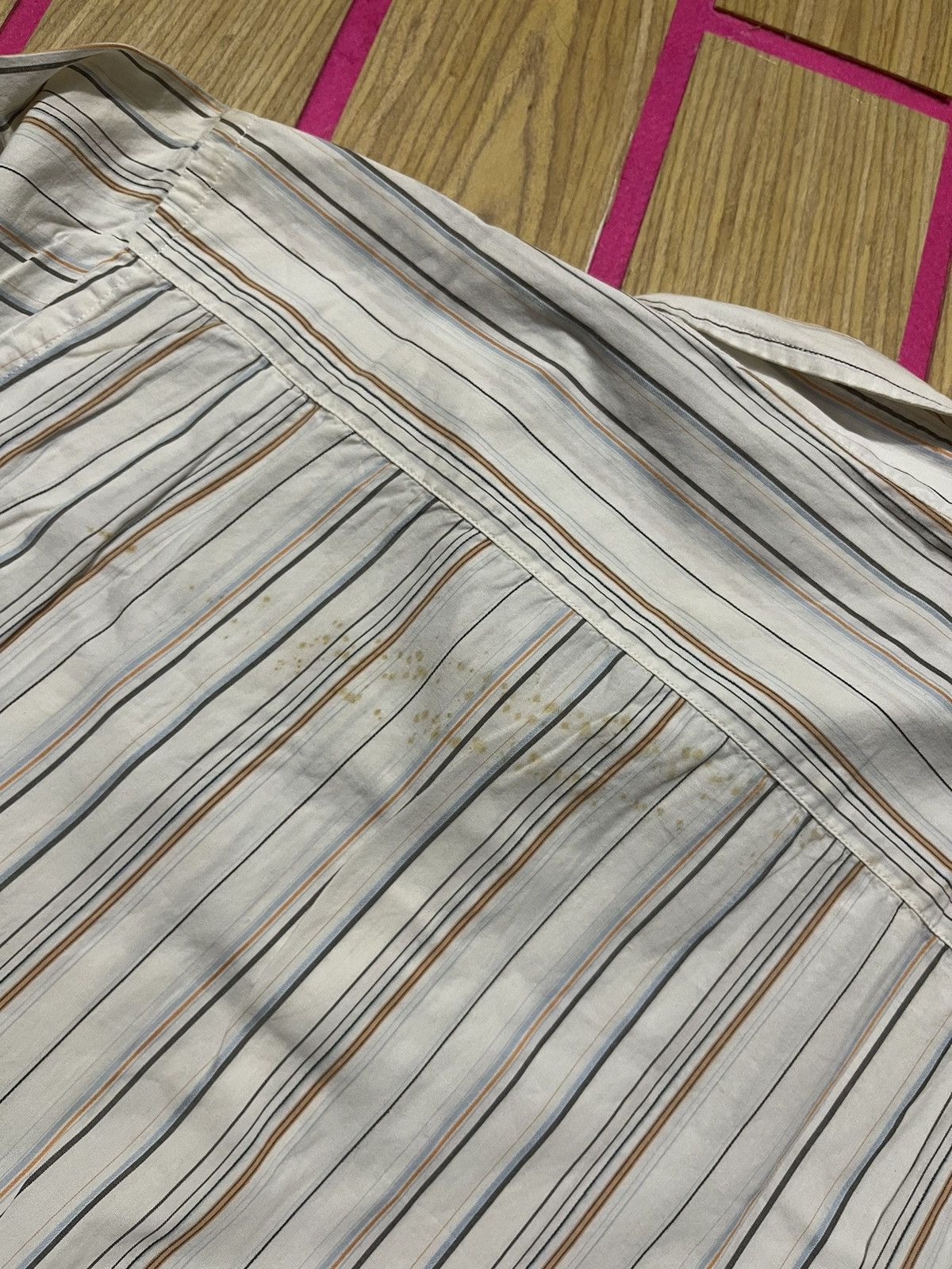 PPFM Y2K PPFM short sleeve shirt with striped motif Size US M / EU 48-50 / 2 - 7 Thumbnail