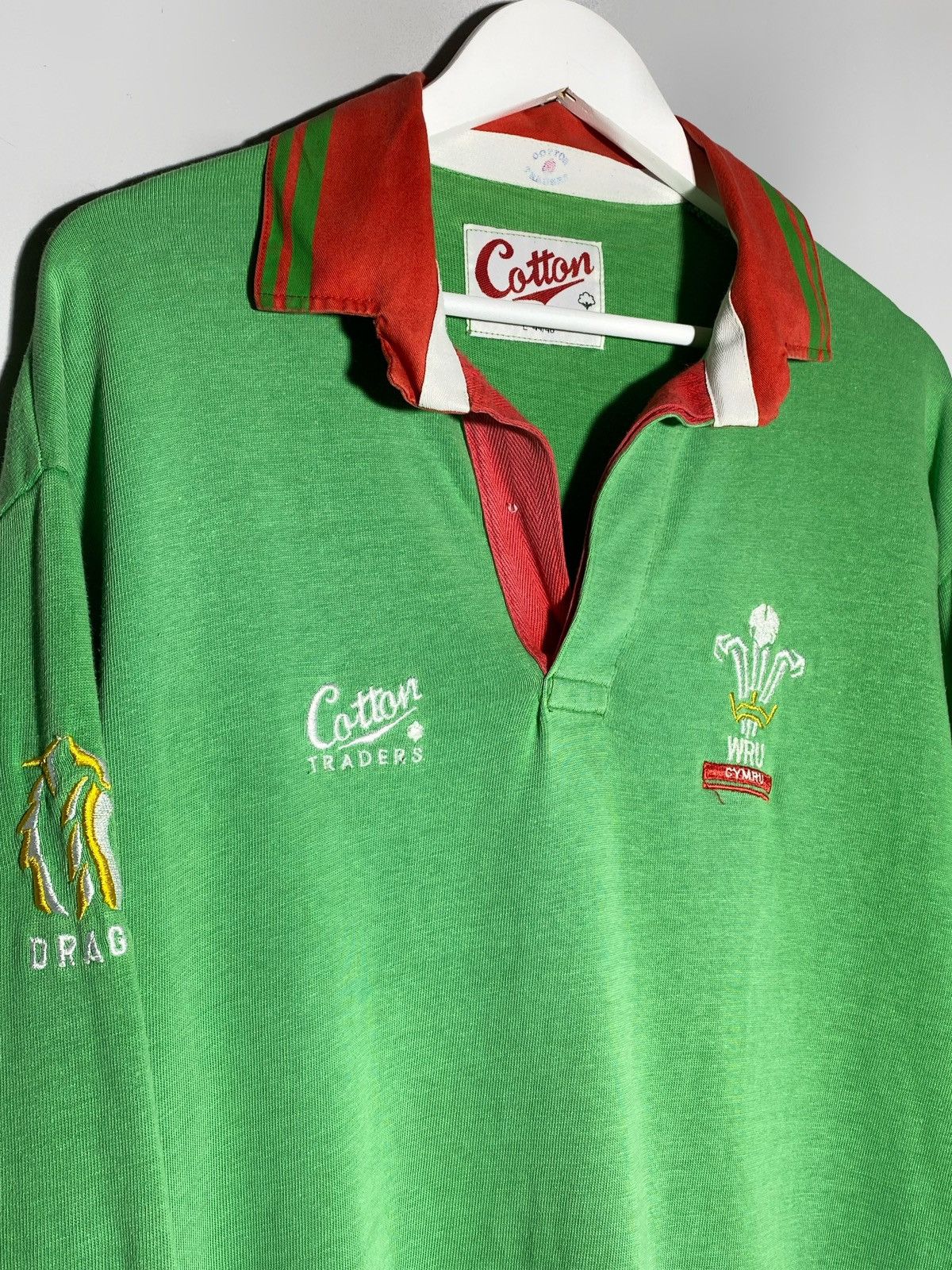 Cotton Traders Vintage Wales 1992/93 Rugby Union Shirt Cotton Traders Size US L / EU 52-54 / 3 - 3 Thumbnail