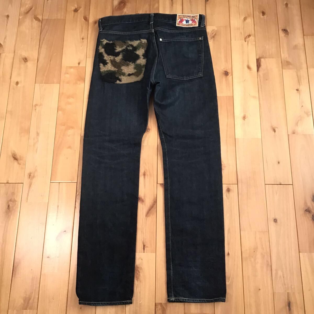 Bape BAPE 1st camo fleece pocket denim pants APE ★size S Size US 30 / EU 46 - 1 Thumbnail