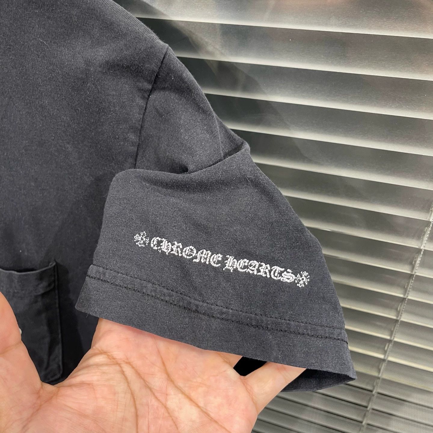 Chrome Hearts Chrome Hearts Scroll Phantom Cross SS Tee L 9/10 Size US L / EU 52-54 / 3 - 5 Thumbnail