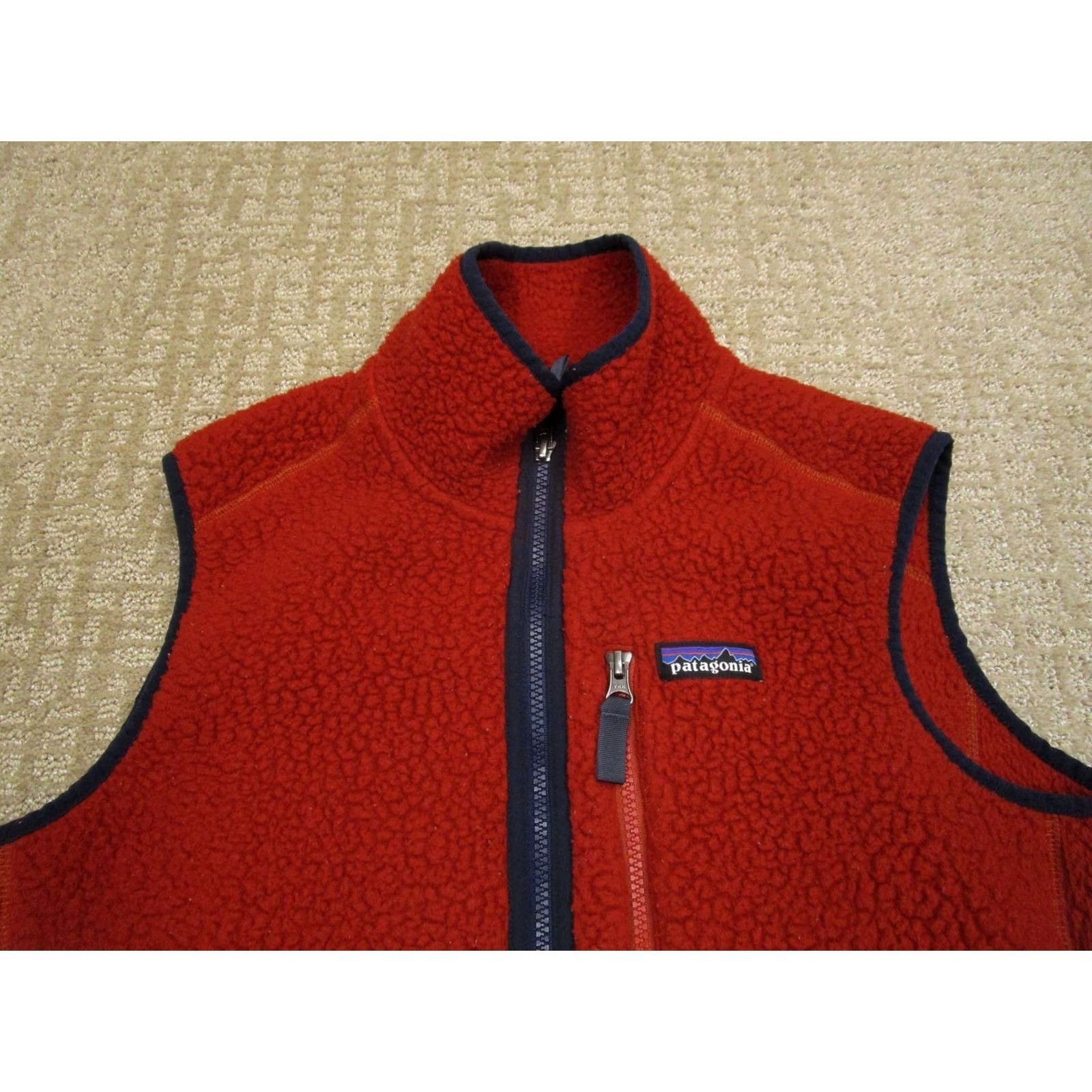 Patagonia Patagonia Vest Men L Red Full Zip Fleece Sherpa Outdoor Retro-X Windbreaker Size US L / EU 52-54 / 3 - 2 Thumbnail