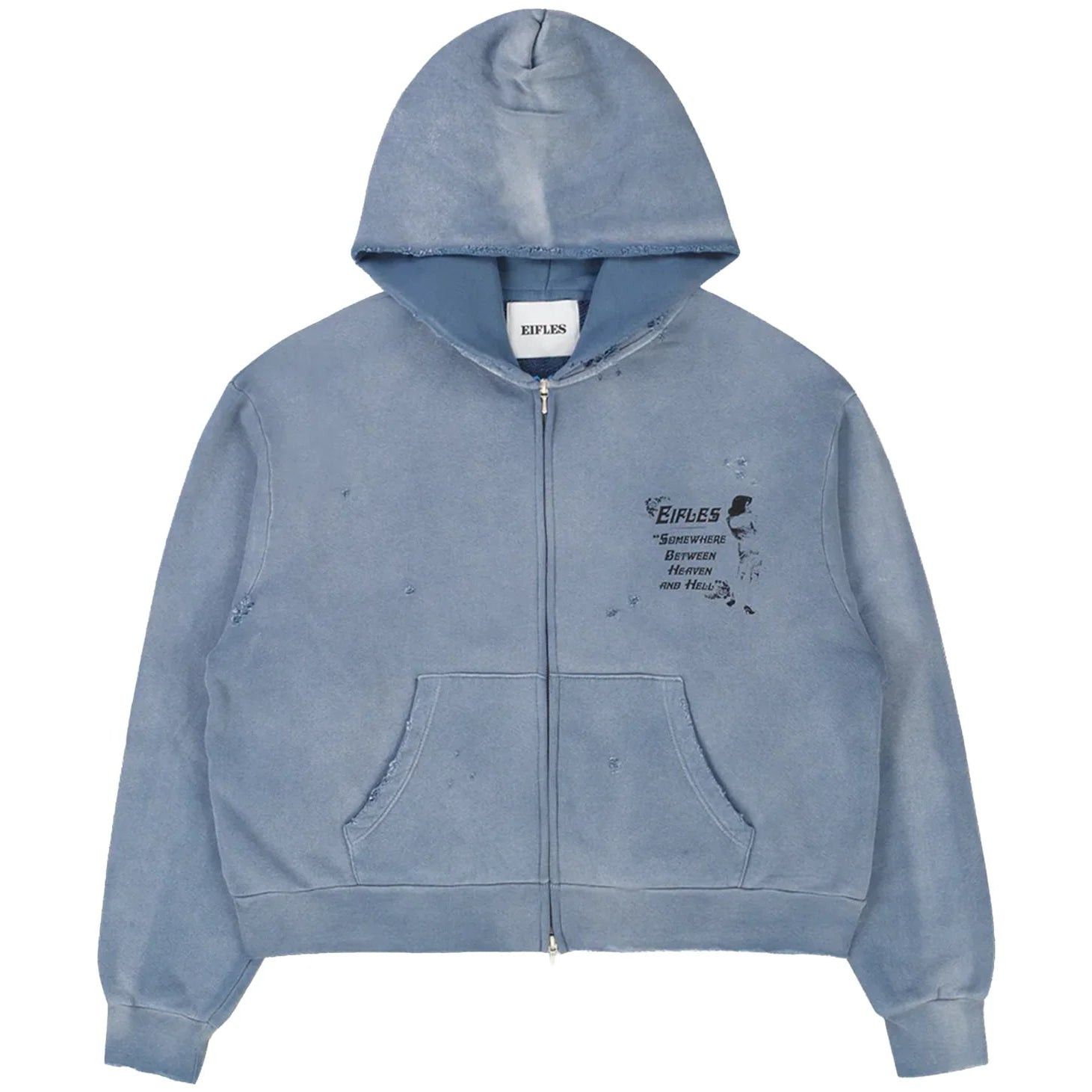 Other ANNIVERSARY IDA ZIP UP *ICE BLUE* HOODIE | Grailed