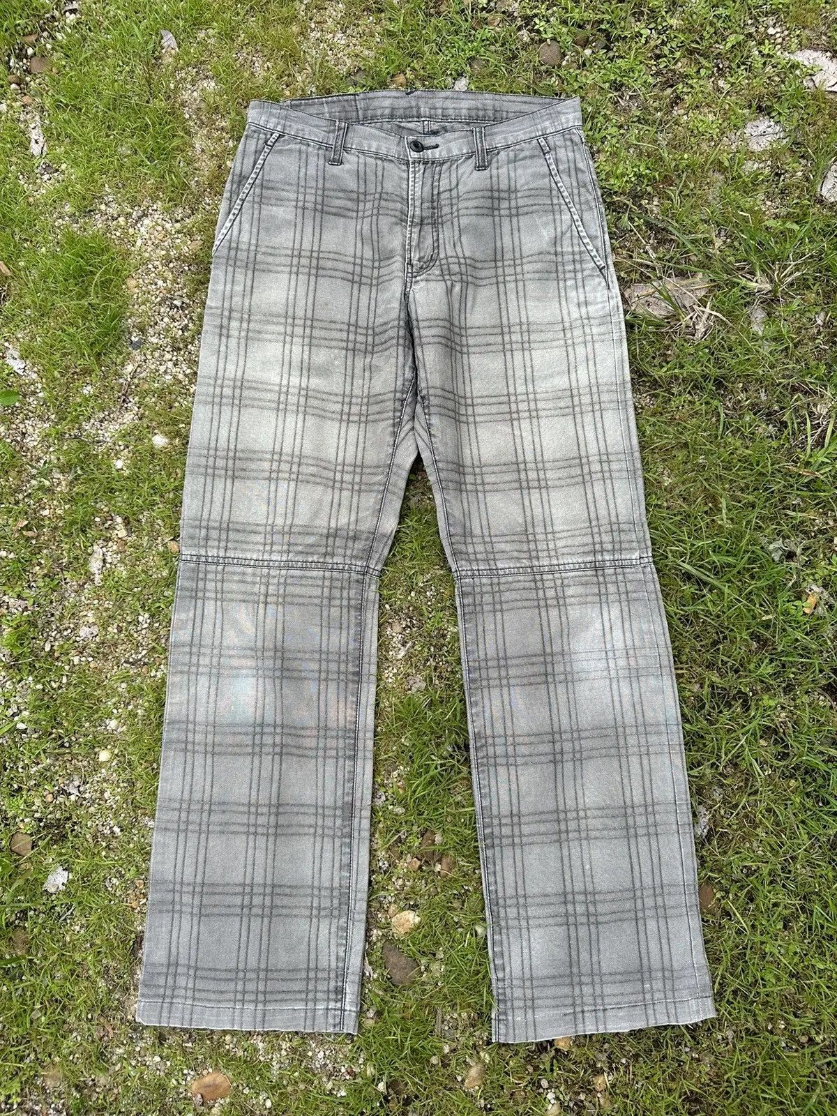 PPFM GRAILS!! VINTAGE PPFM JAPAN SASHIKO STITCHING TROUSERS PANTS Size US 29 - 1 Thumbnail