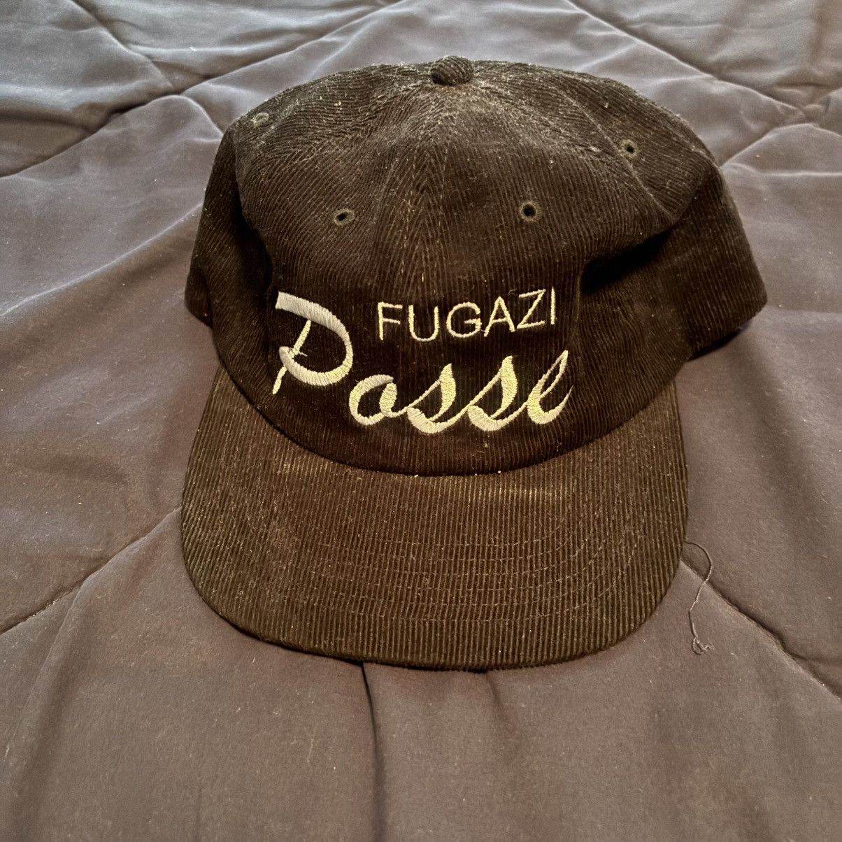 Fugazi Fugazi Posse Corduroy Hat Size ONE SIZE - 1 Thumbnail