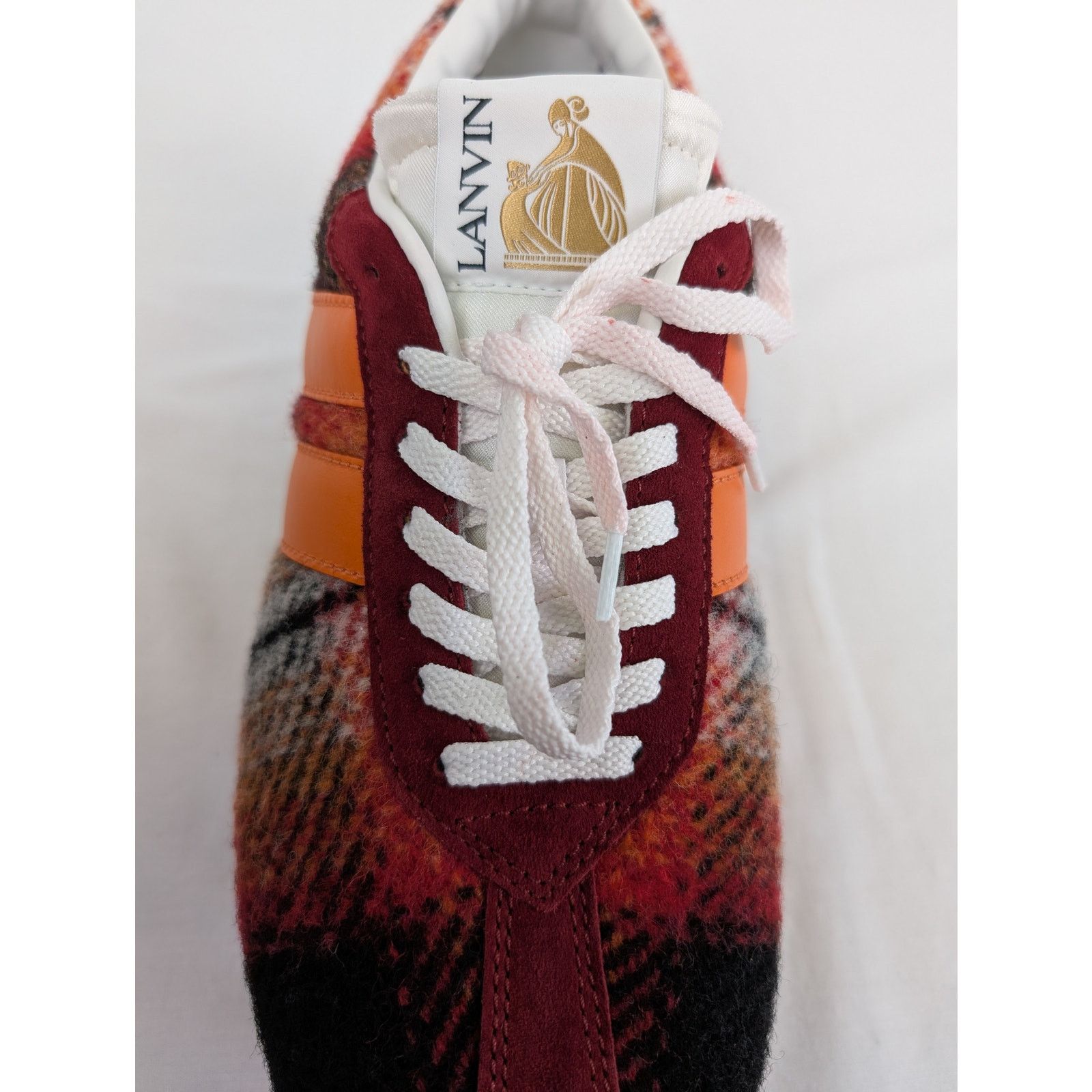 Lanvin o1rshd1 Bumpr Sneakers in Rouge/Orange Size US 12 / EU 45 - 11 Thumbnail