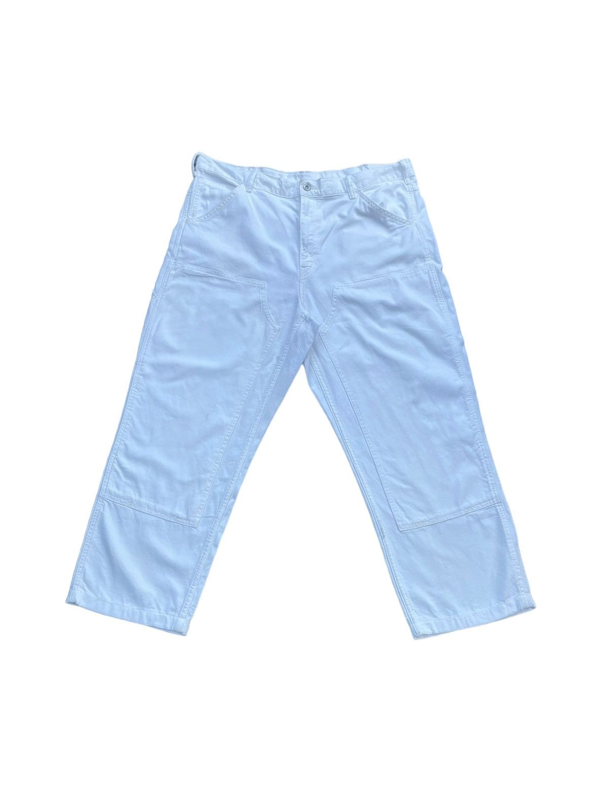 Japanese Brand Uniqlo White Carpenter Denim Size US 40 / EU 56 - 1 Thumbnail