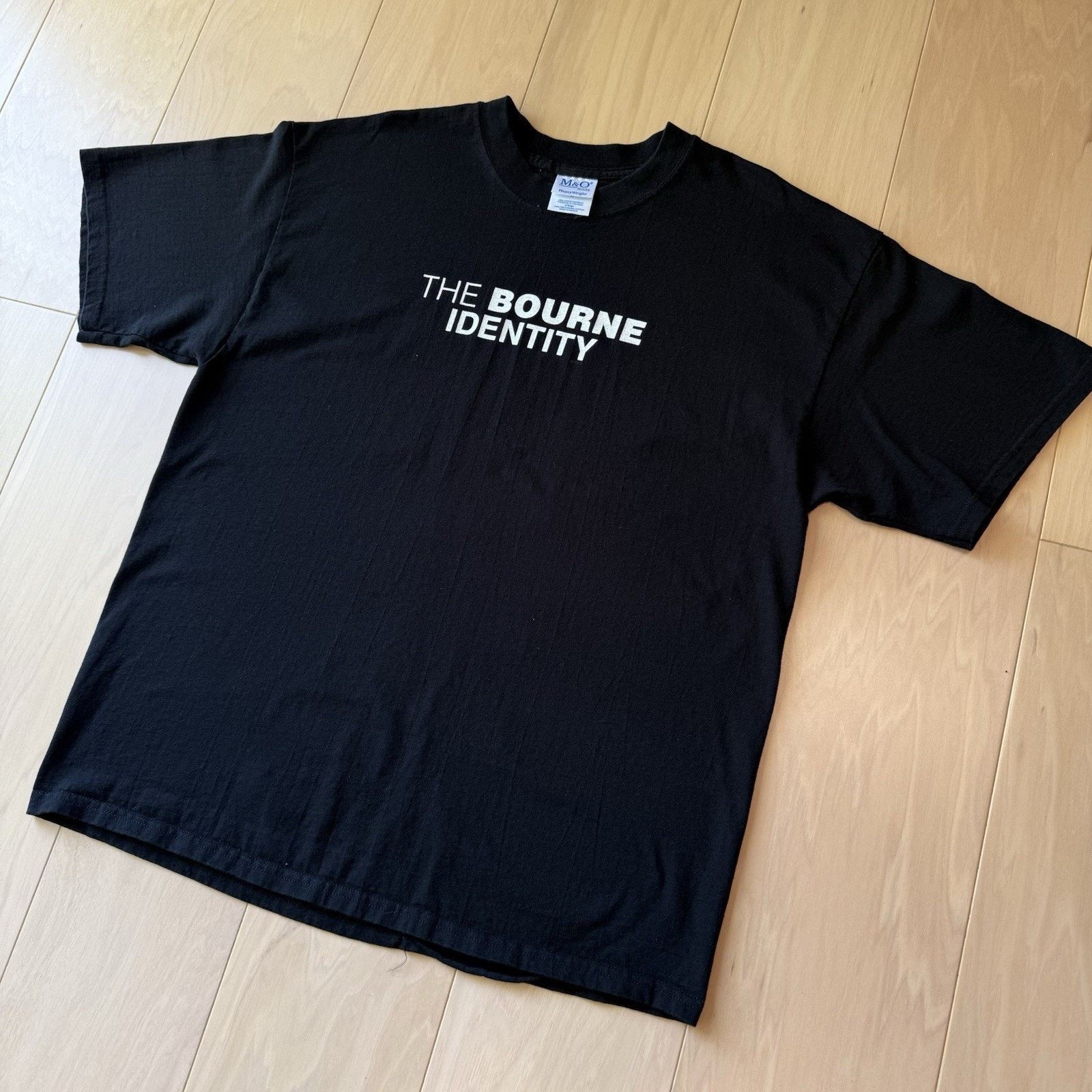 Vintage Vintage Bourne Identity Shirt XL Black Y2K Movie Promo Matt Size US XL / EU 56 / 4 - 7 Thumbnail
