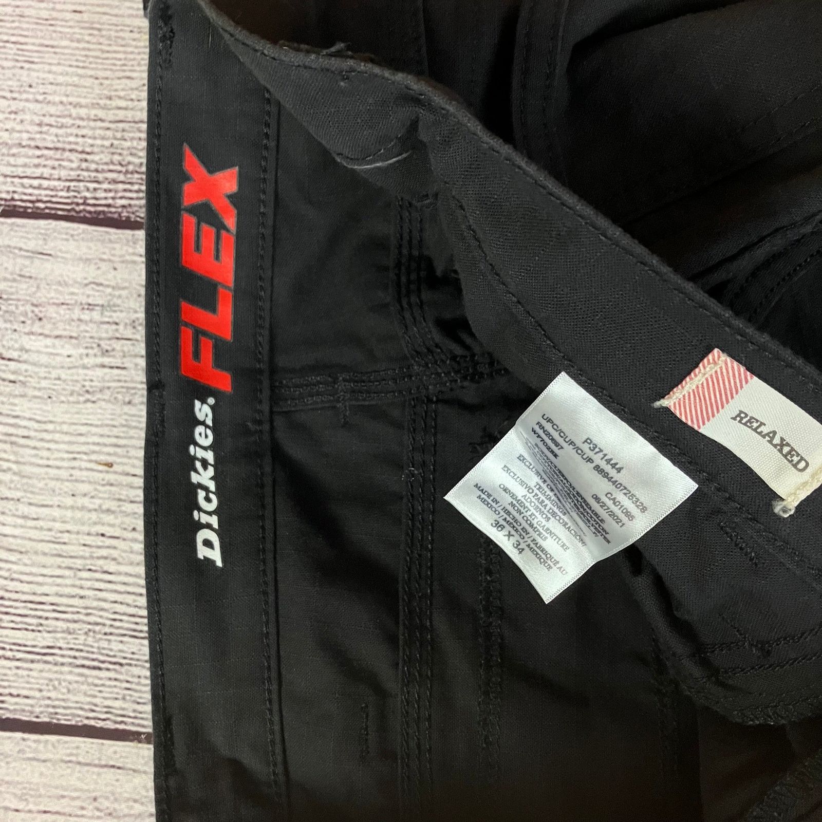 Dickies Dickies Flex Black Casual Straight Leg Pants Size US 36 / EU 52 - 5 Thumbnail