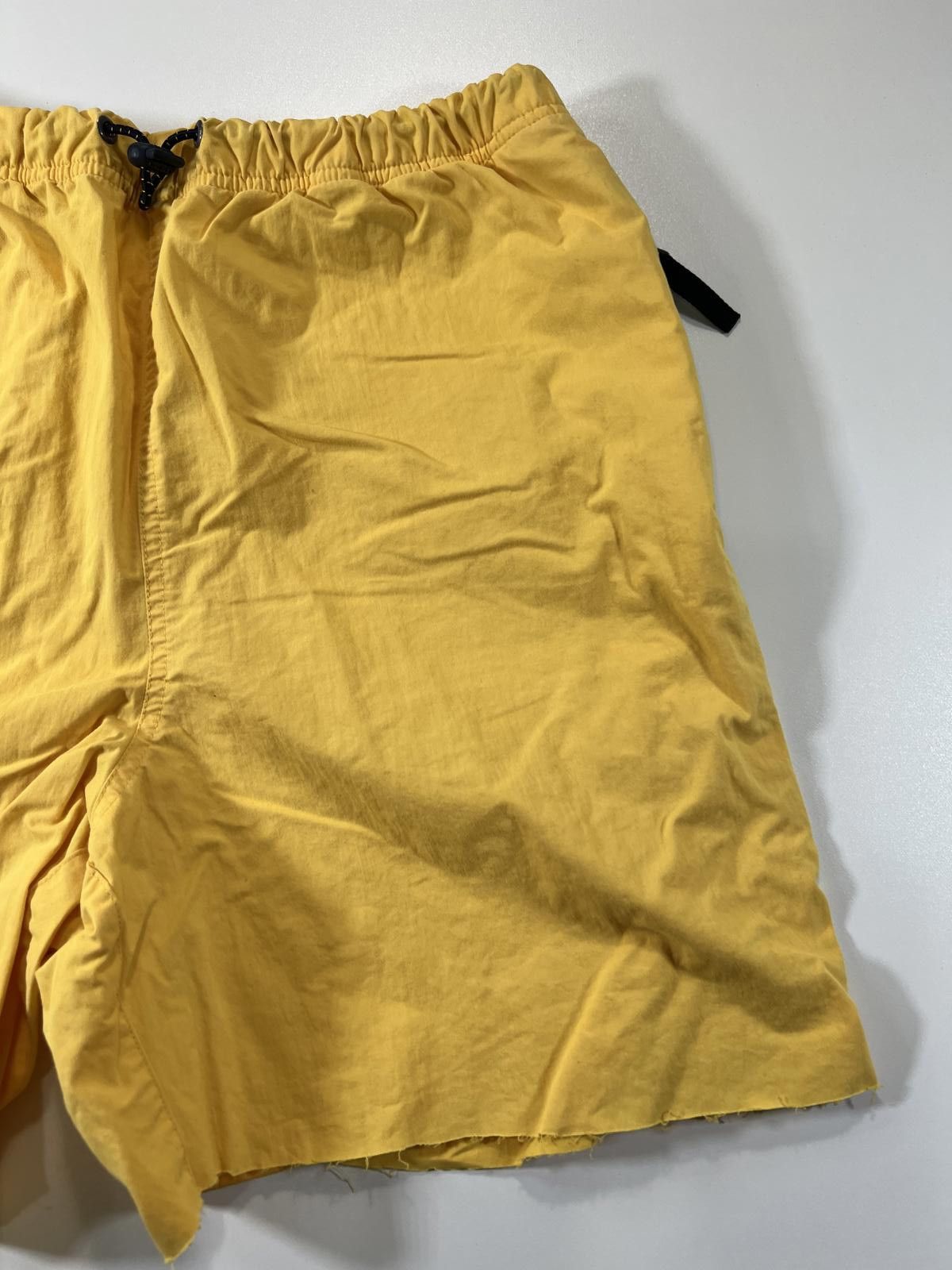 Unknown London Nautica Yellow Men's Casual Shorts with Black Side Stripe Size US 32 / EU 48 - 2 Thumbnail