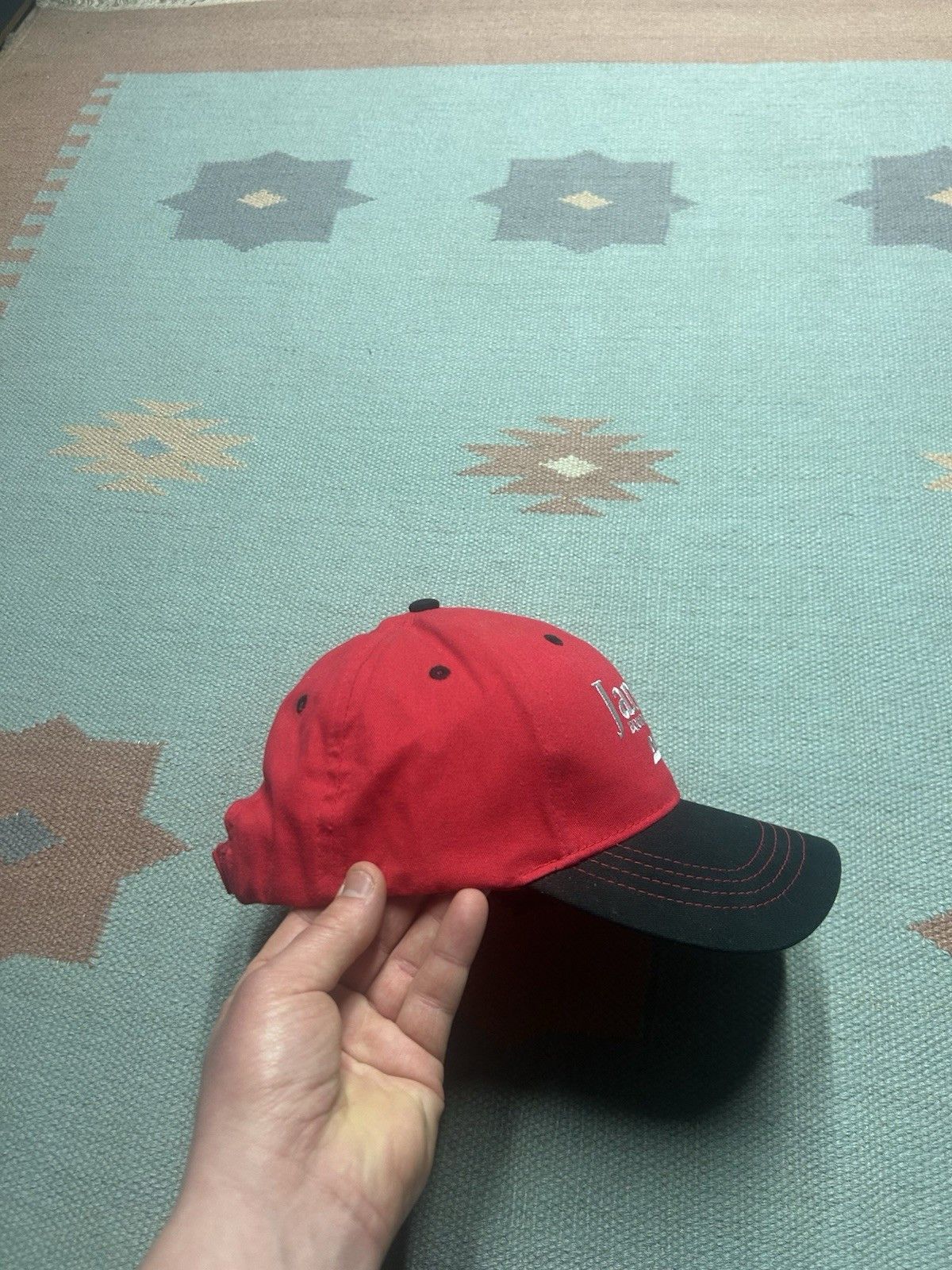 Vintage Vtg strapback hat Janson Equipment case IH tractor farm NOS Size ONE SIZE - 8 Thumbnail