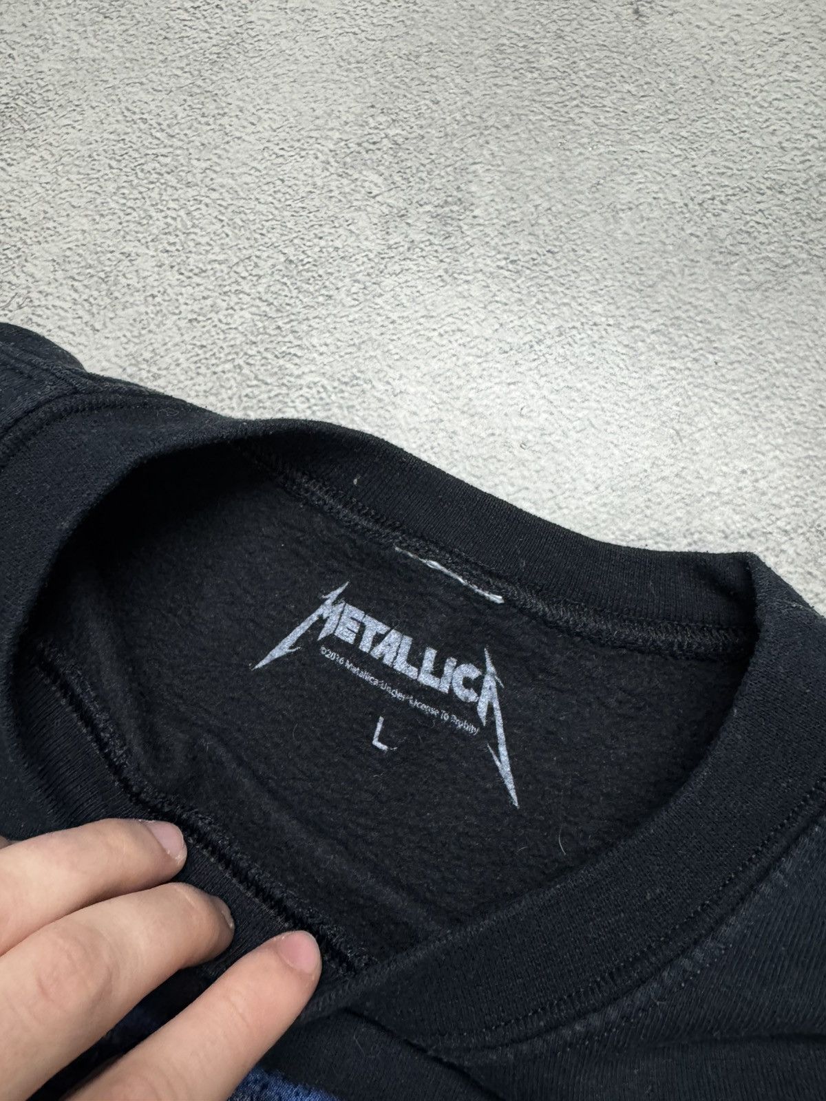 Metallica Vintage Metallica Ride The Lightning Sweatshirt 00’s Size US L / EU 52-54 / 3 - 8 Thumbnail