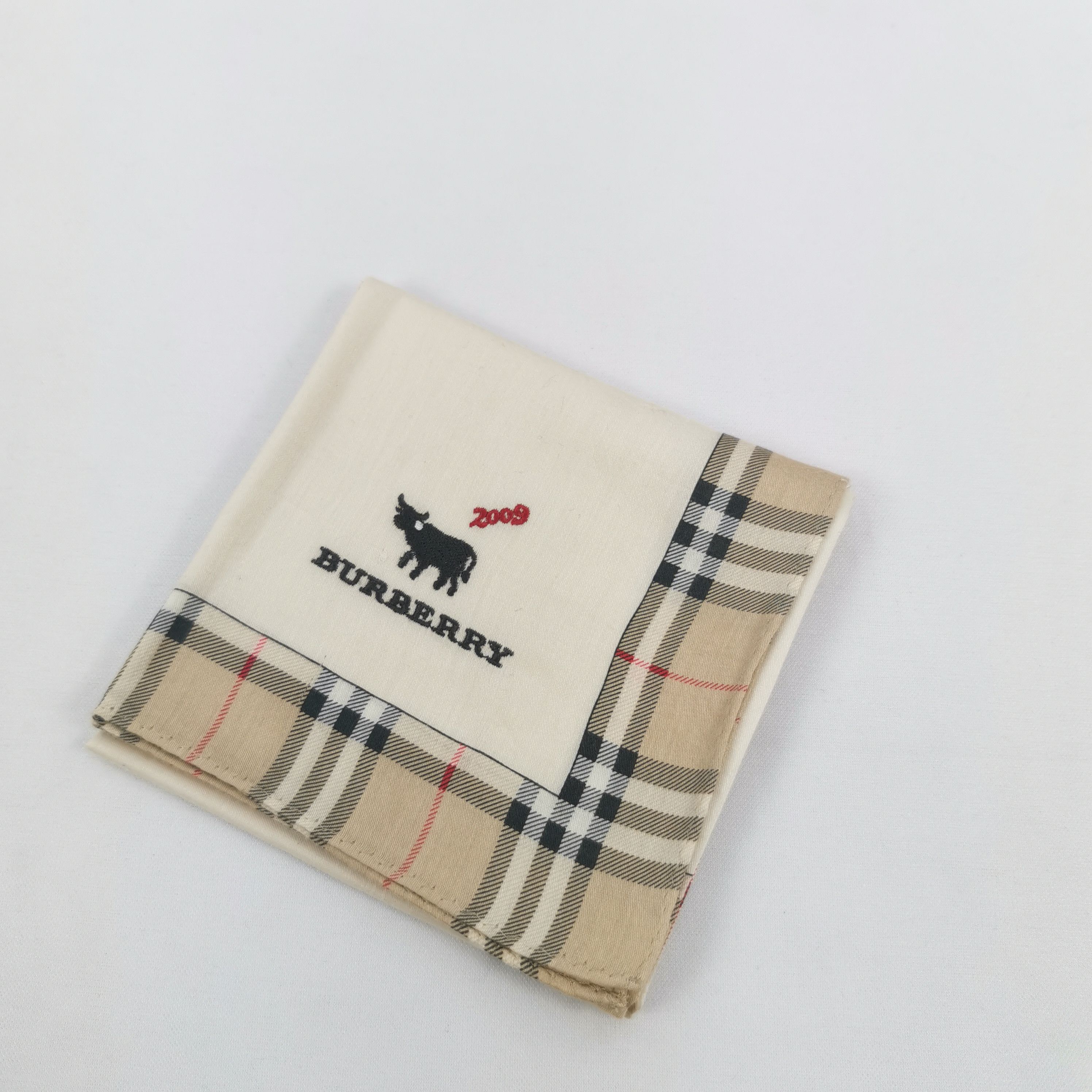 Burberry Vintage Burberry Handkerchief 56789 Size ONE SIZE - 4 Thumbnail