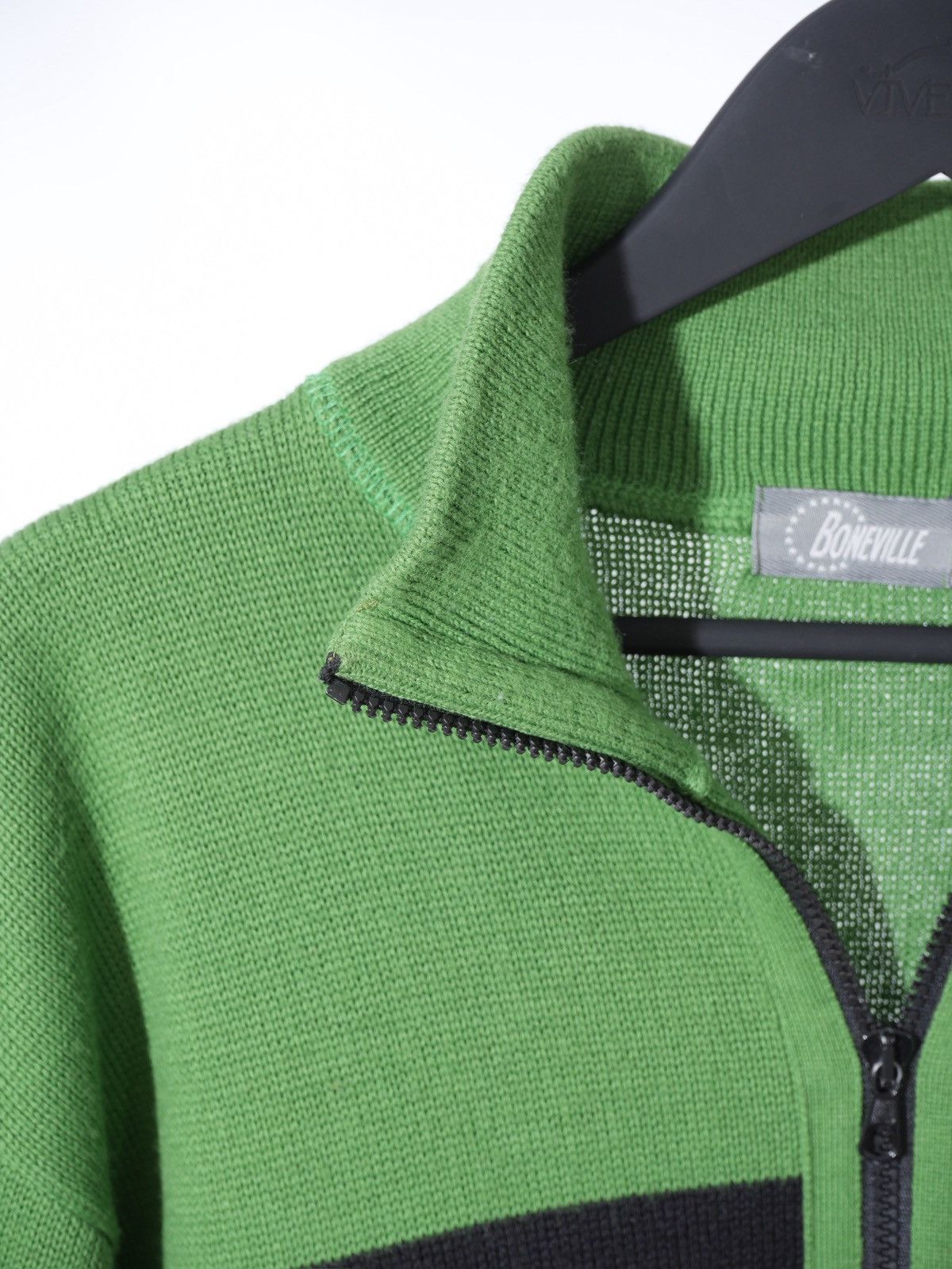 Boneville Boneville Full Zip Wool Knit Vintage Knit Sweater Size US XL / EU 56 / 4 - 3 Thumbnail