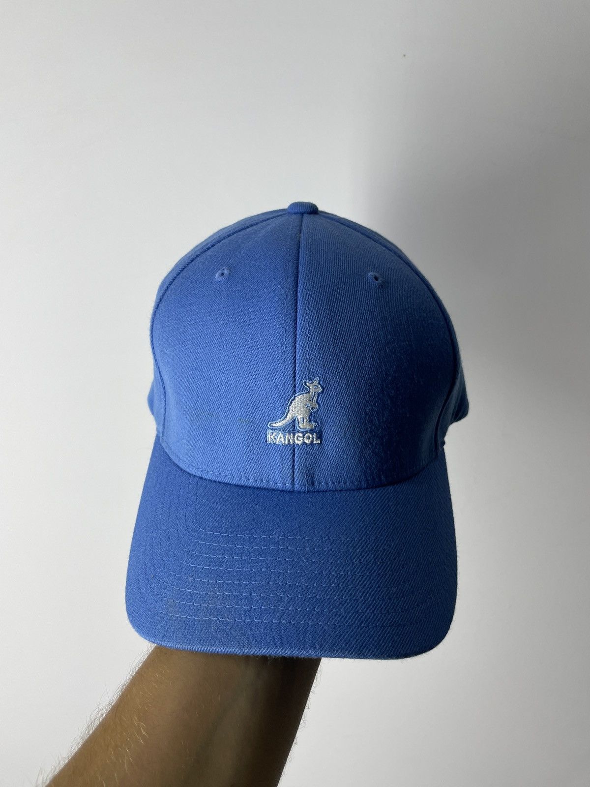 Kangol Vintage Blue Kangol Flexfit cap Size ONE SIZE - 1 Thumbnail